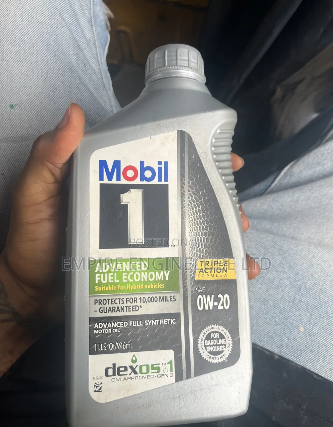Original Mobil 1 0w20,5w20,5w30. (50years Anniversary Usa)