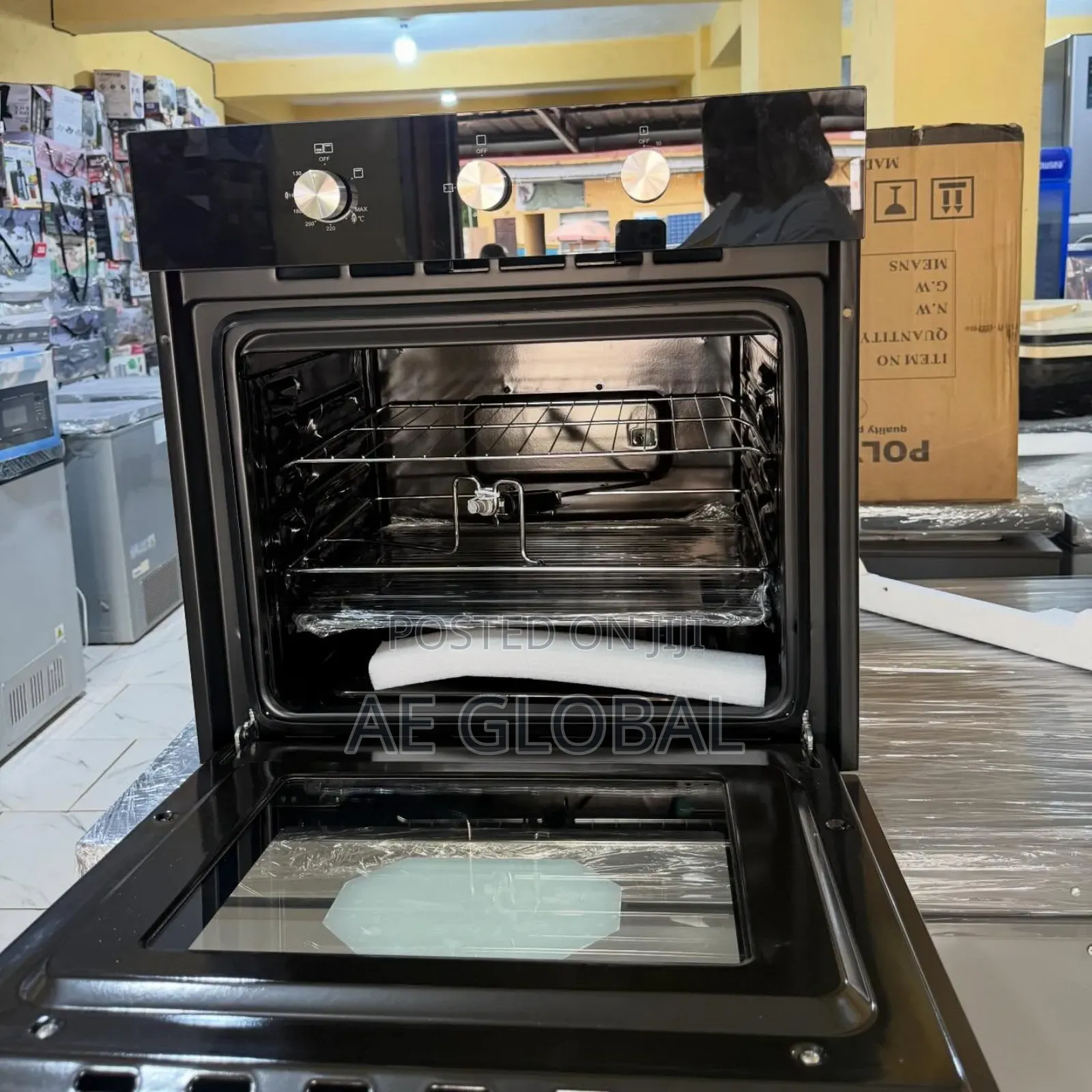 Polystar Inbuilt Oven Gas and Electric Use Oven and Grill Function