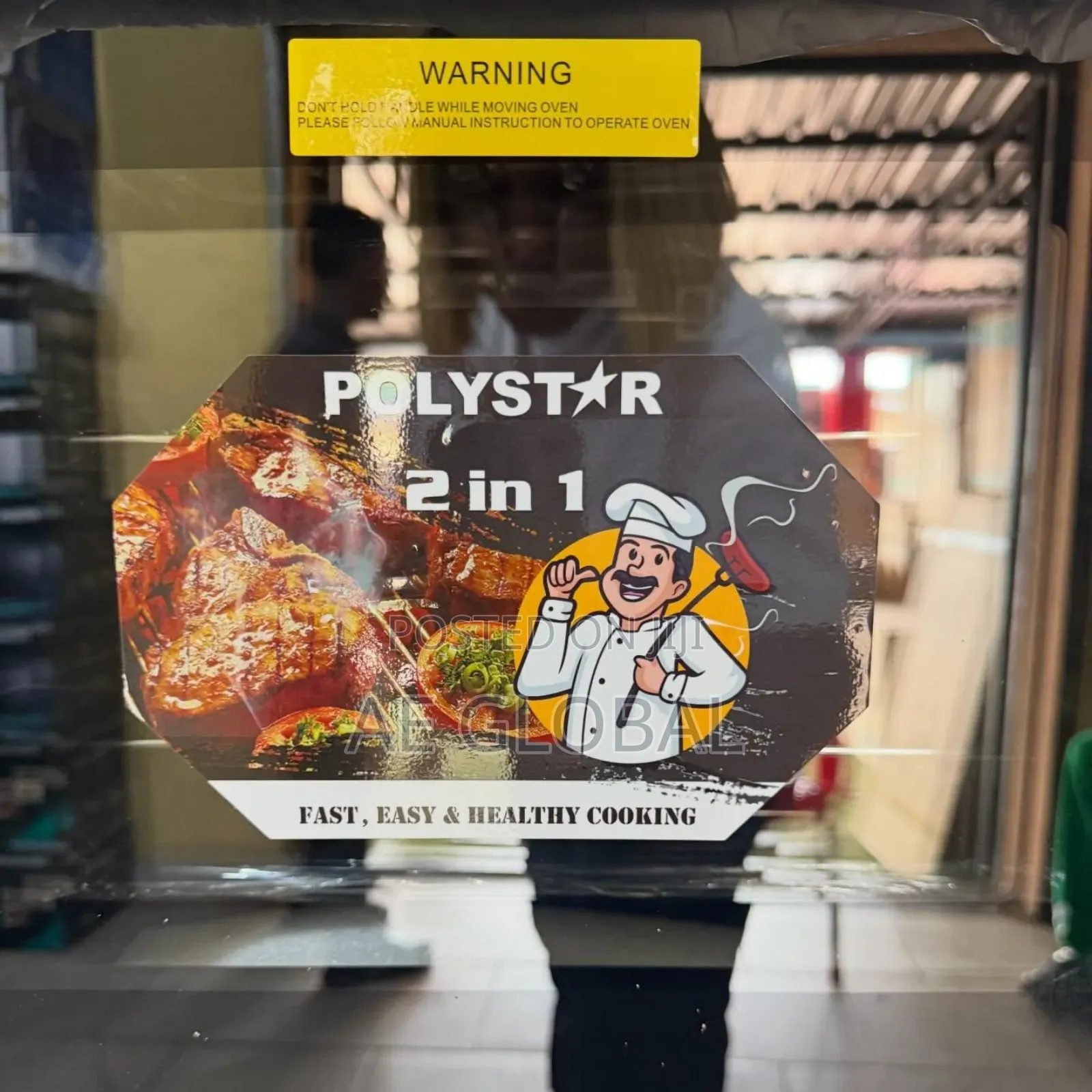 Polystar Inbuilt Oven Gas and Electric Use Oven and Grill Function
