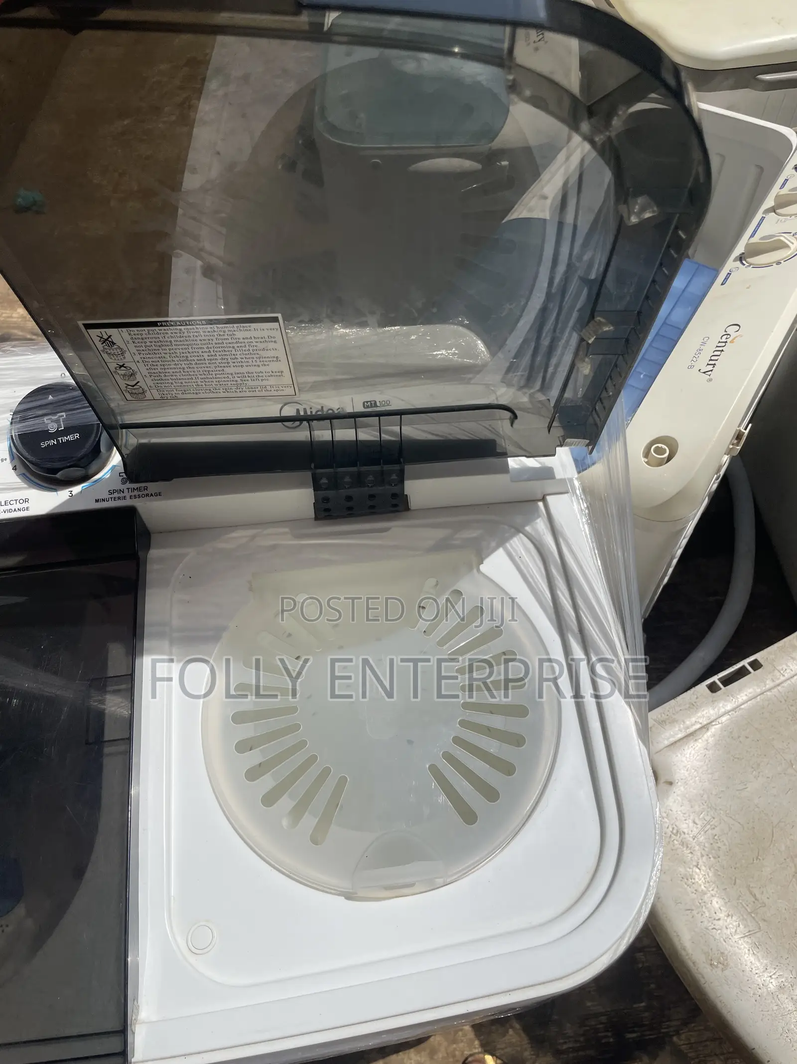 8kg Midea Washing and Spinning Machine