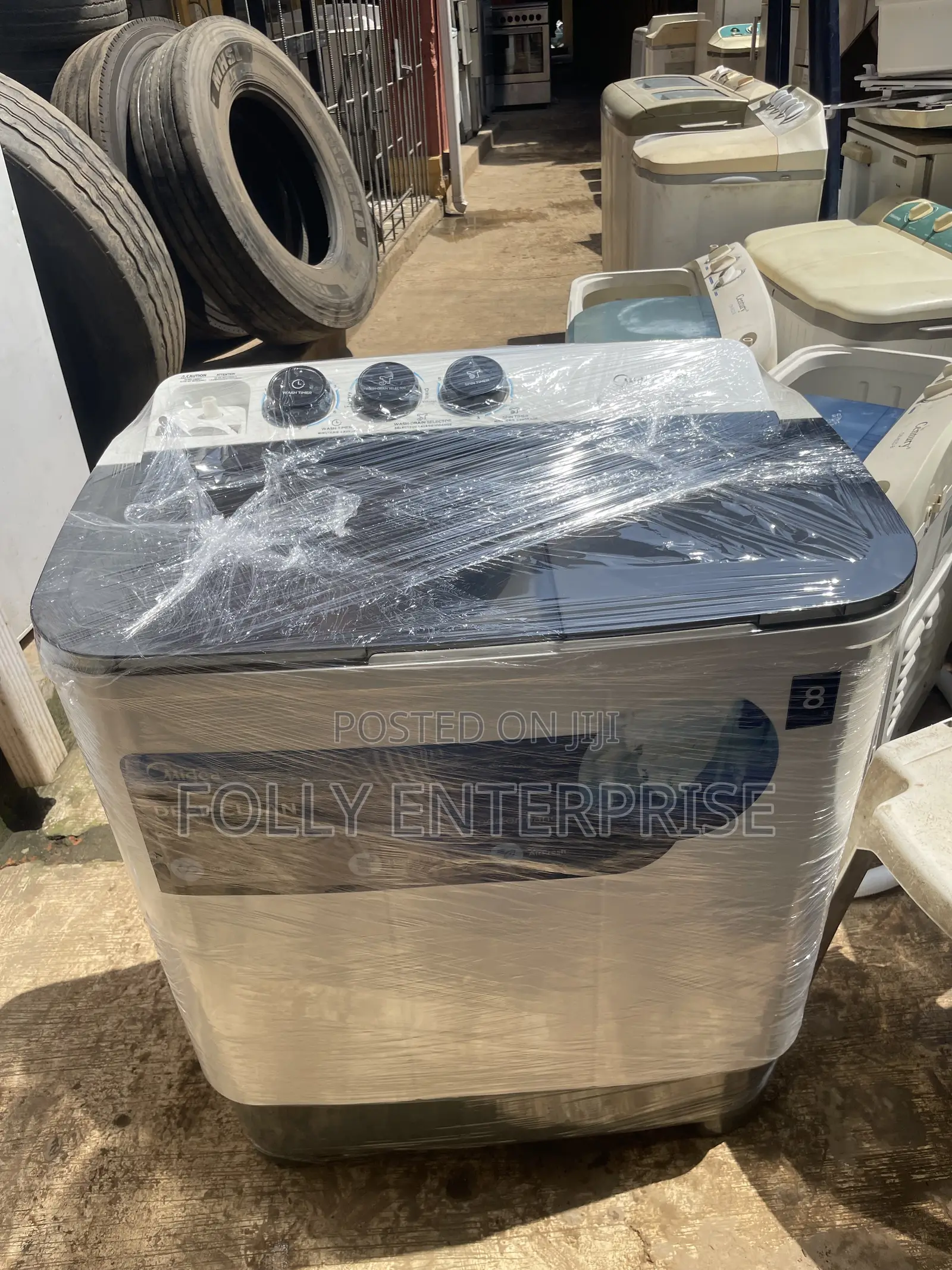8kg Midea Washing and Spinning Machine
