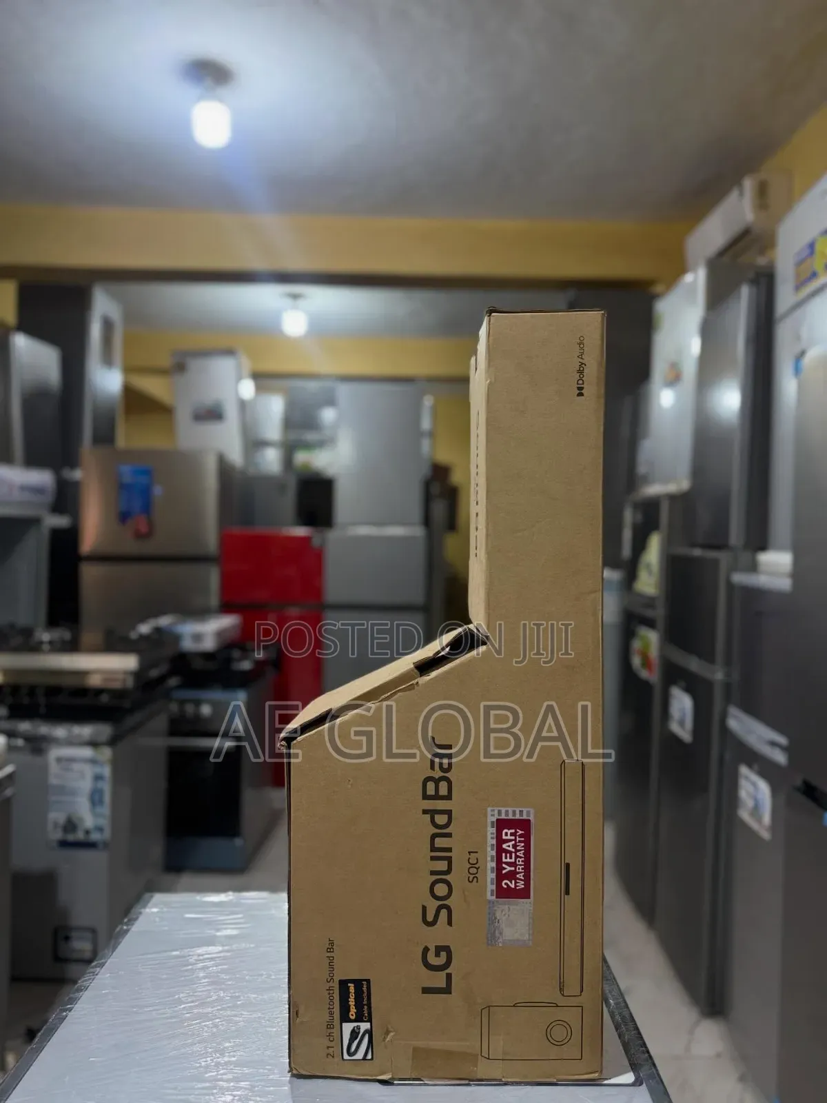 Lg Sounbar With Wireless Subwoofer Model: Aud 1sqc Sb 160watts