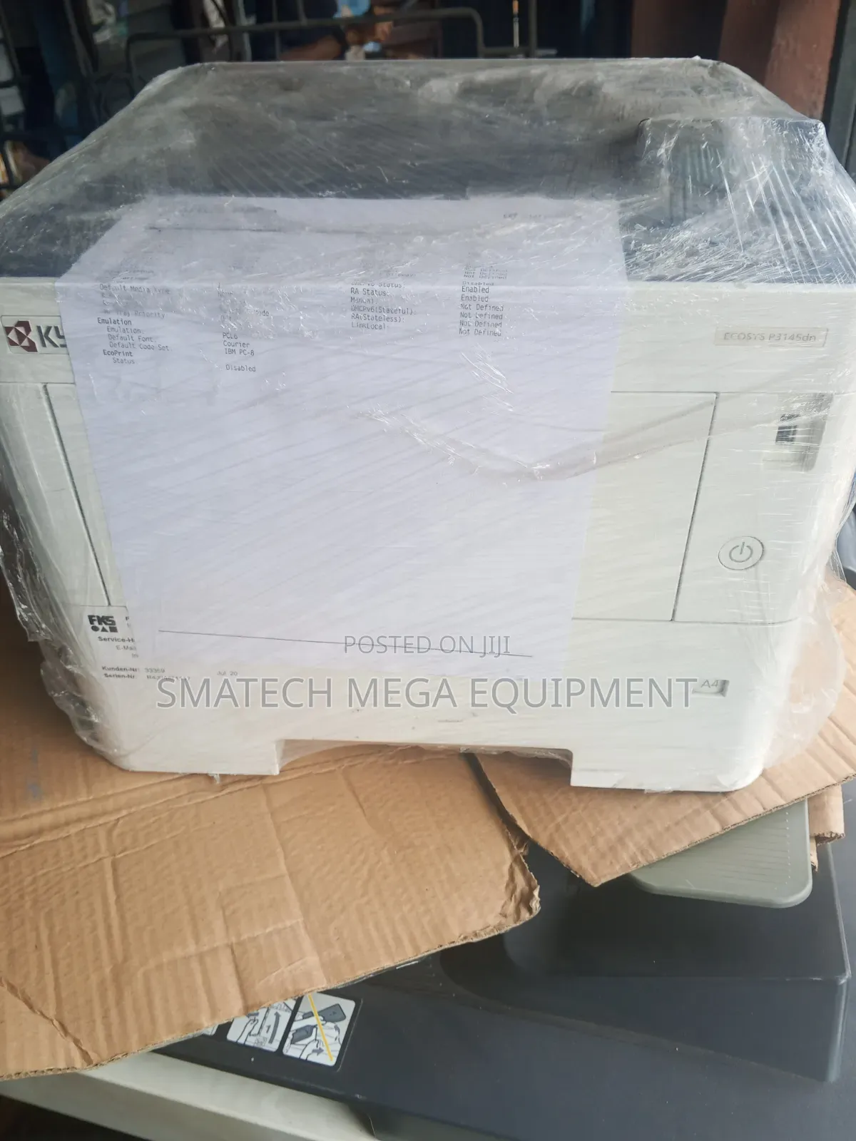 Ecosys P3145dn Kyocera Black and White Printer