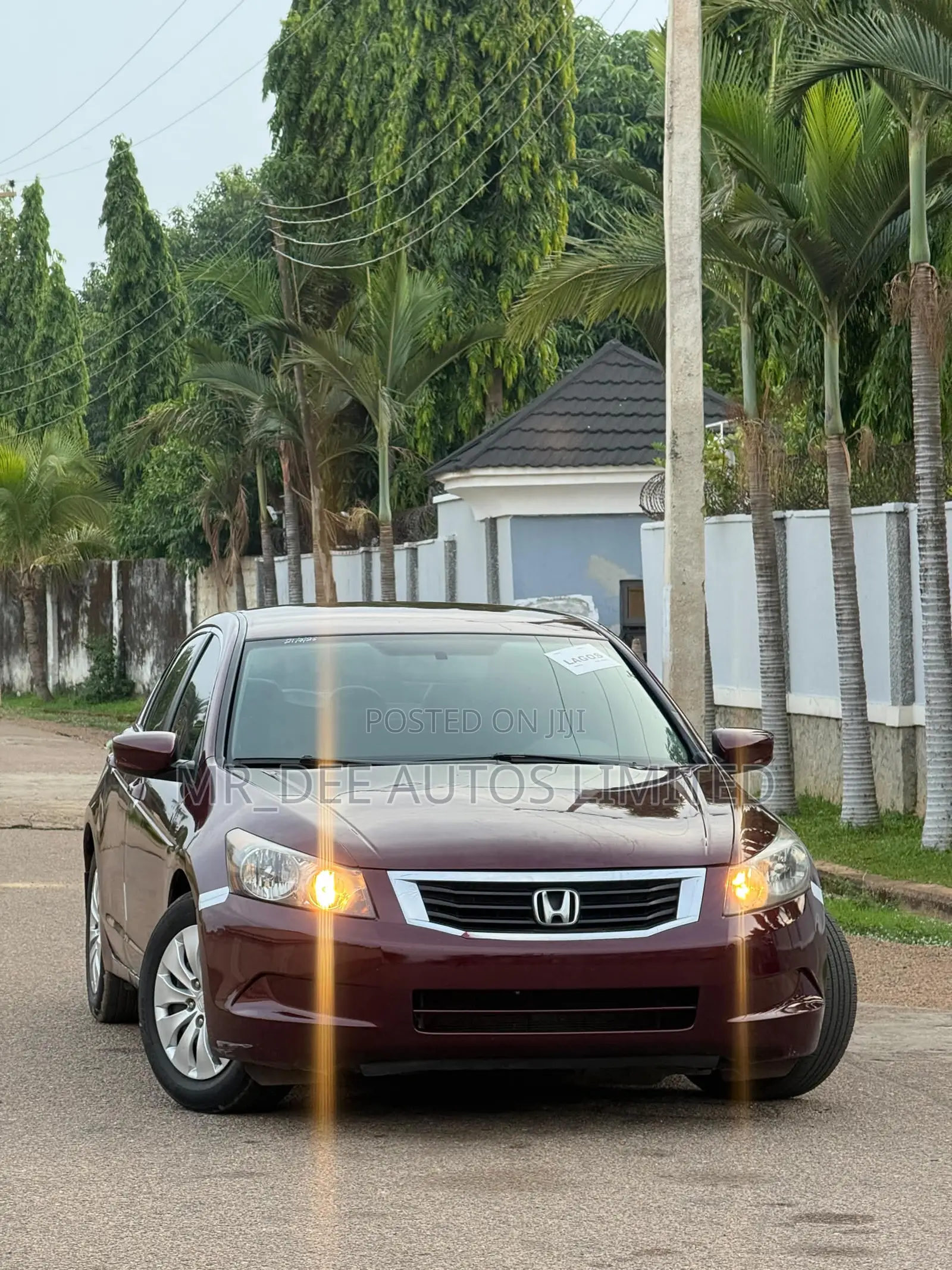 Honda Accord 2009 Maroon