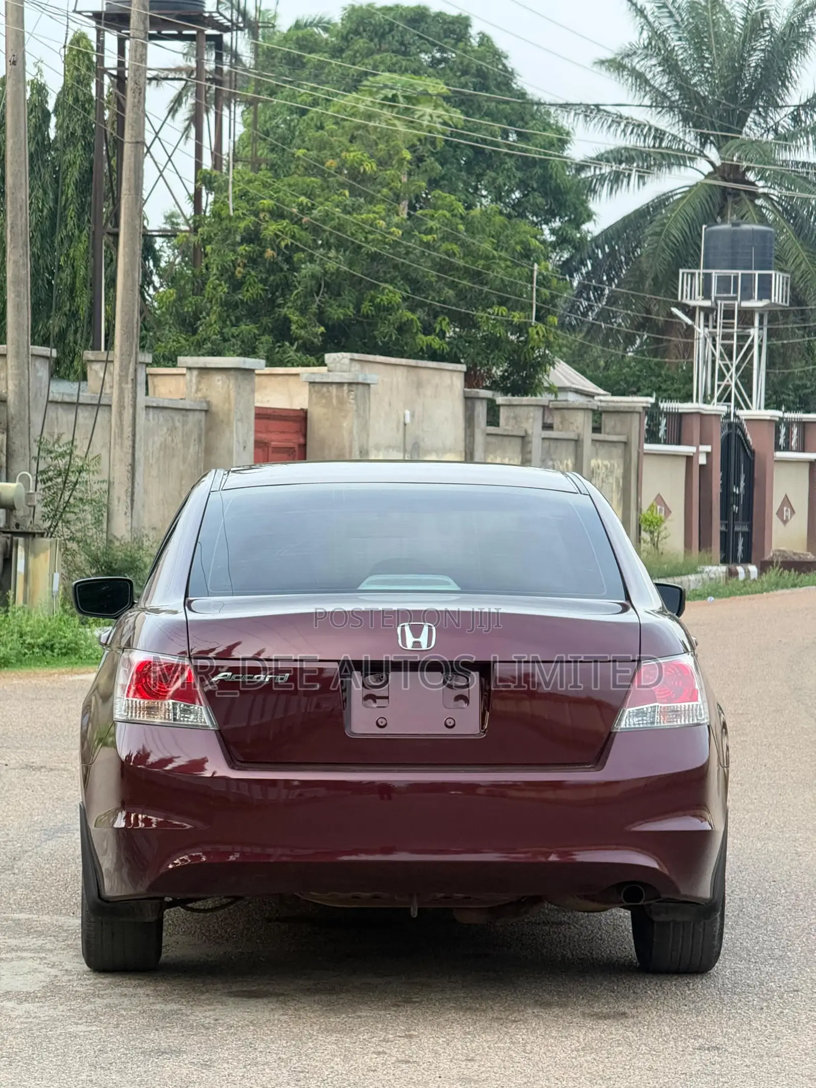 Honda Accord 2009 Maroon