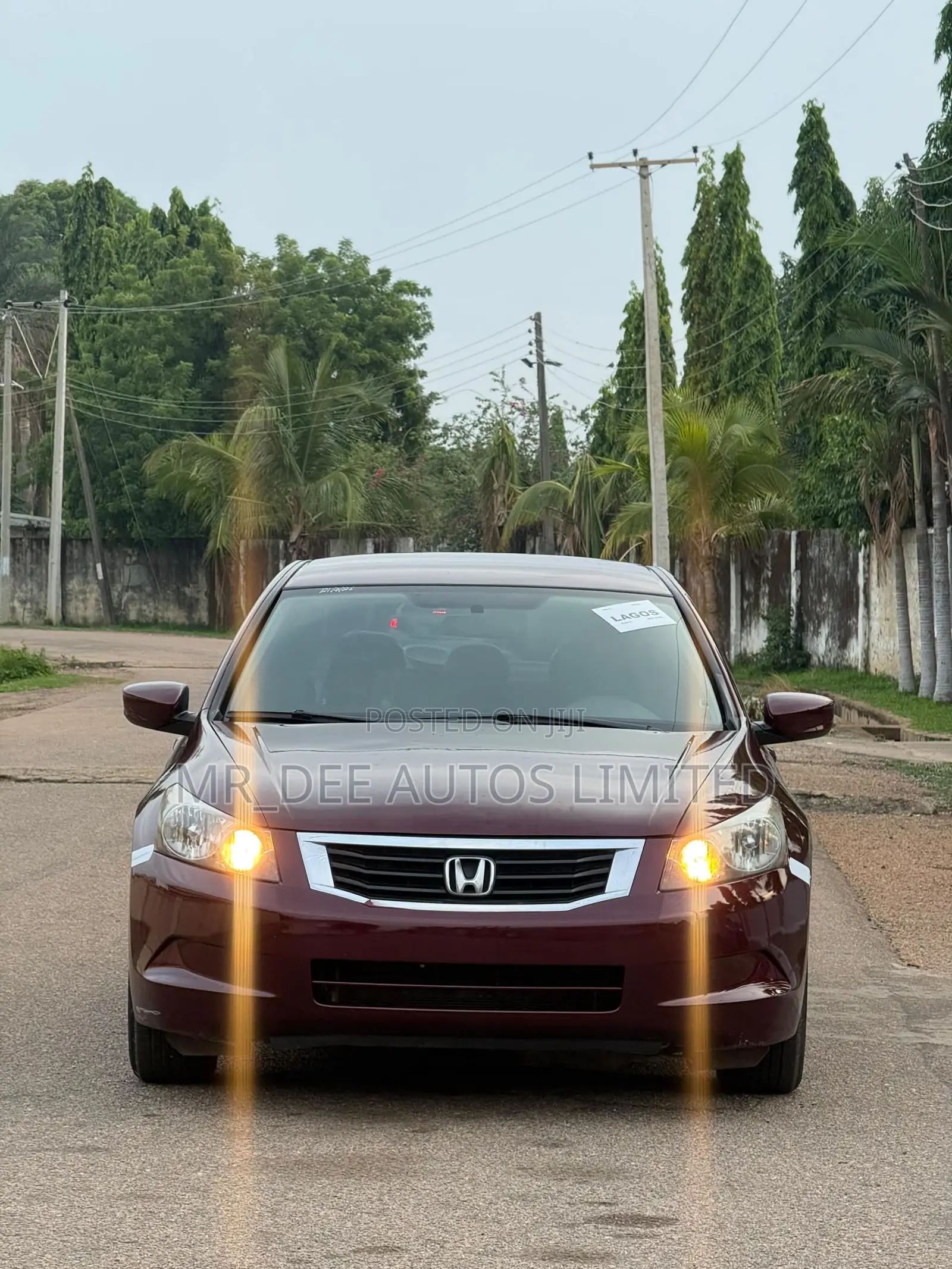 Honda Accord 2009 Maroon