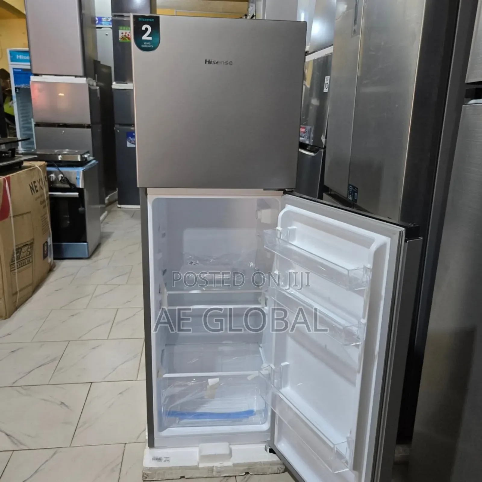 Hisense Double Door Refrigerator Model: Ref 200dr 154 Liters