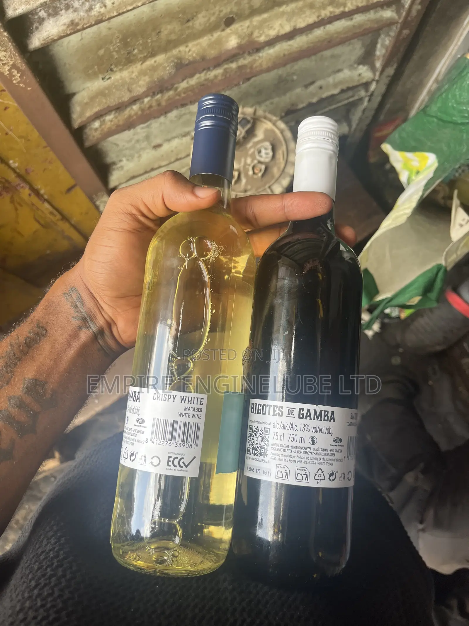 Bigotes De Gamba Spanish Wine (Rose, Red and White Available)