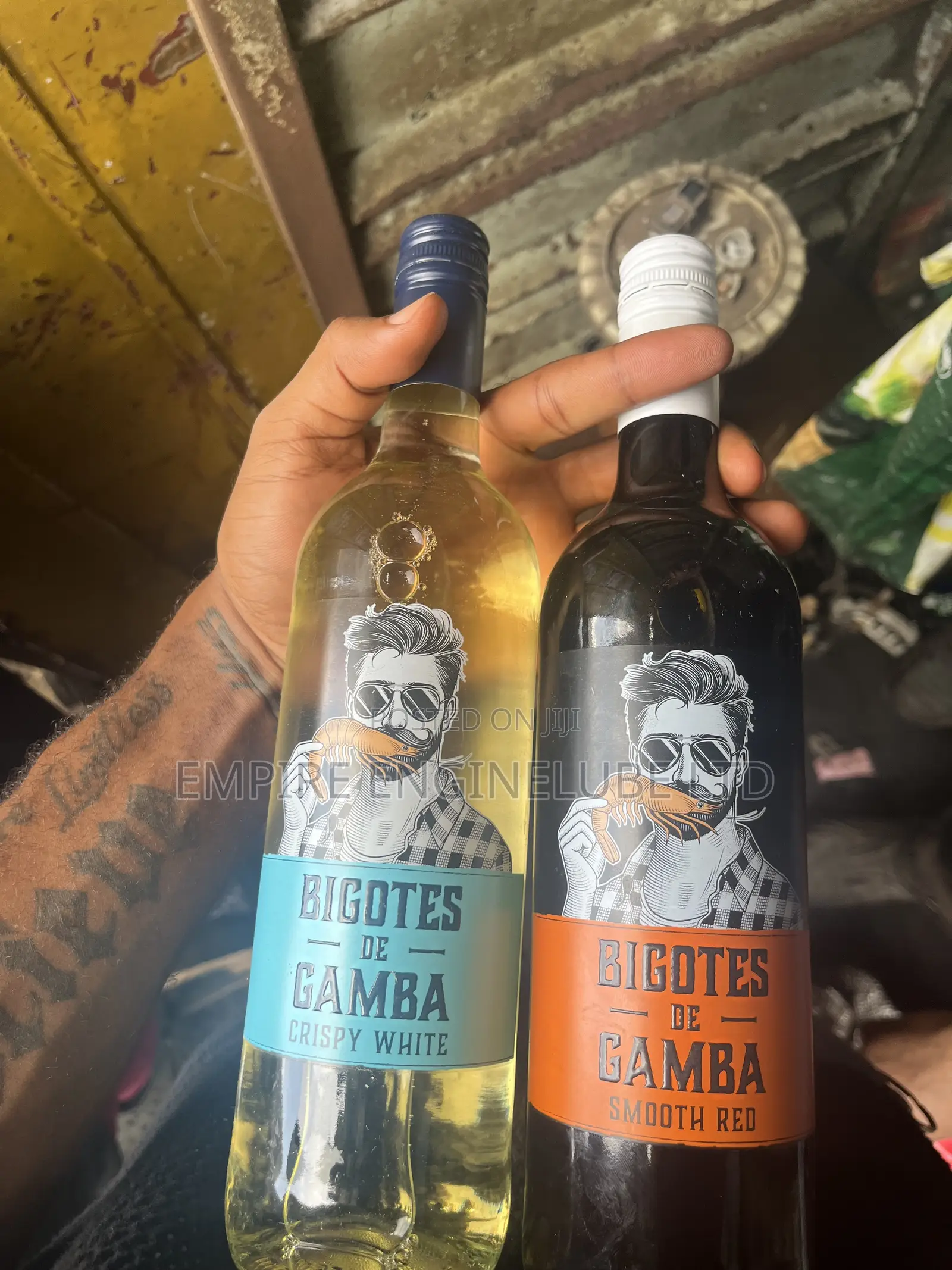 Bigotes De Gamba Spanish Wine (Rose, Red and White Available)