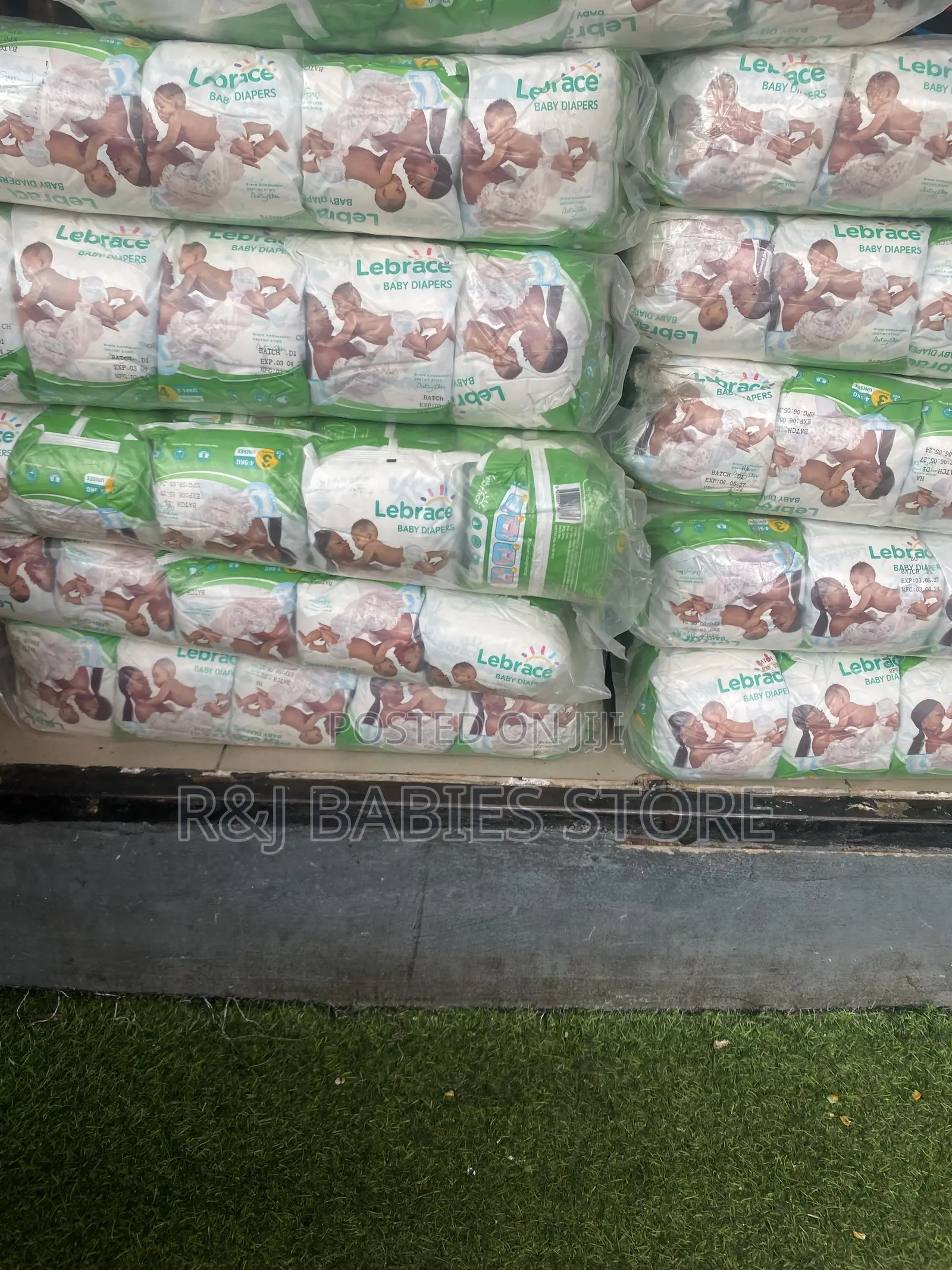 Full Bag of Lebrace Diapers