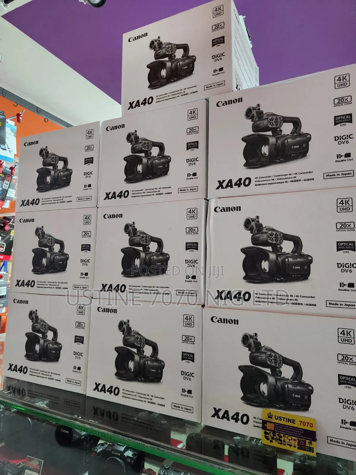 Xa40 Canon Video Camera (New)