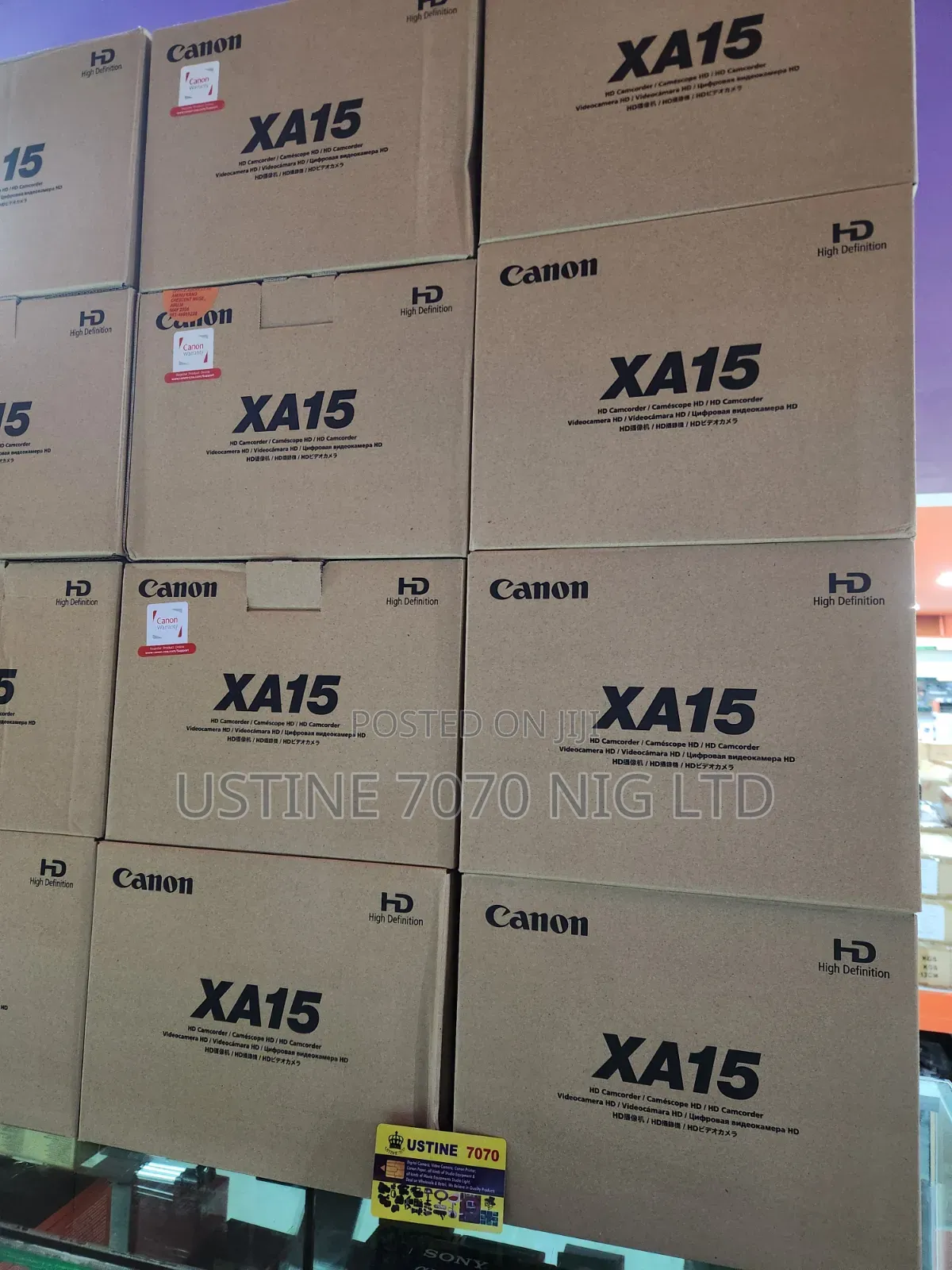 Xa15 Canon Video Camera (New)