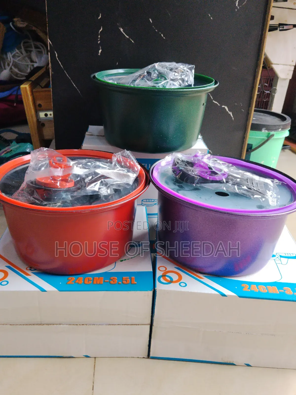 3.5ltrs Micro-Pressure Non-Stick Cooking Pot