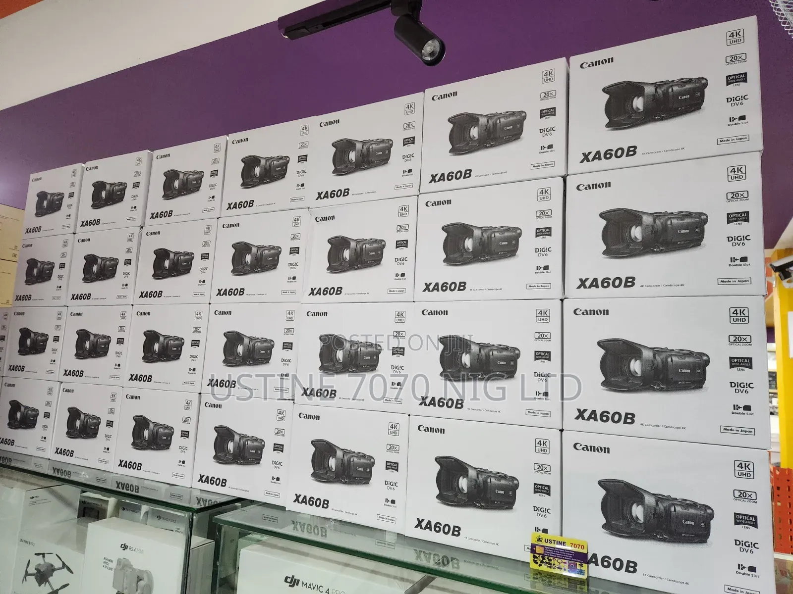 Xa60b Canon Video Camera (New)