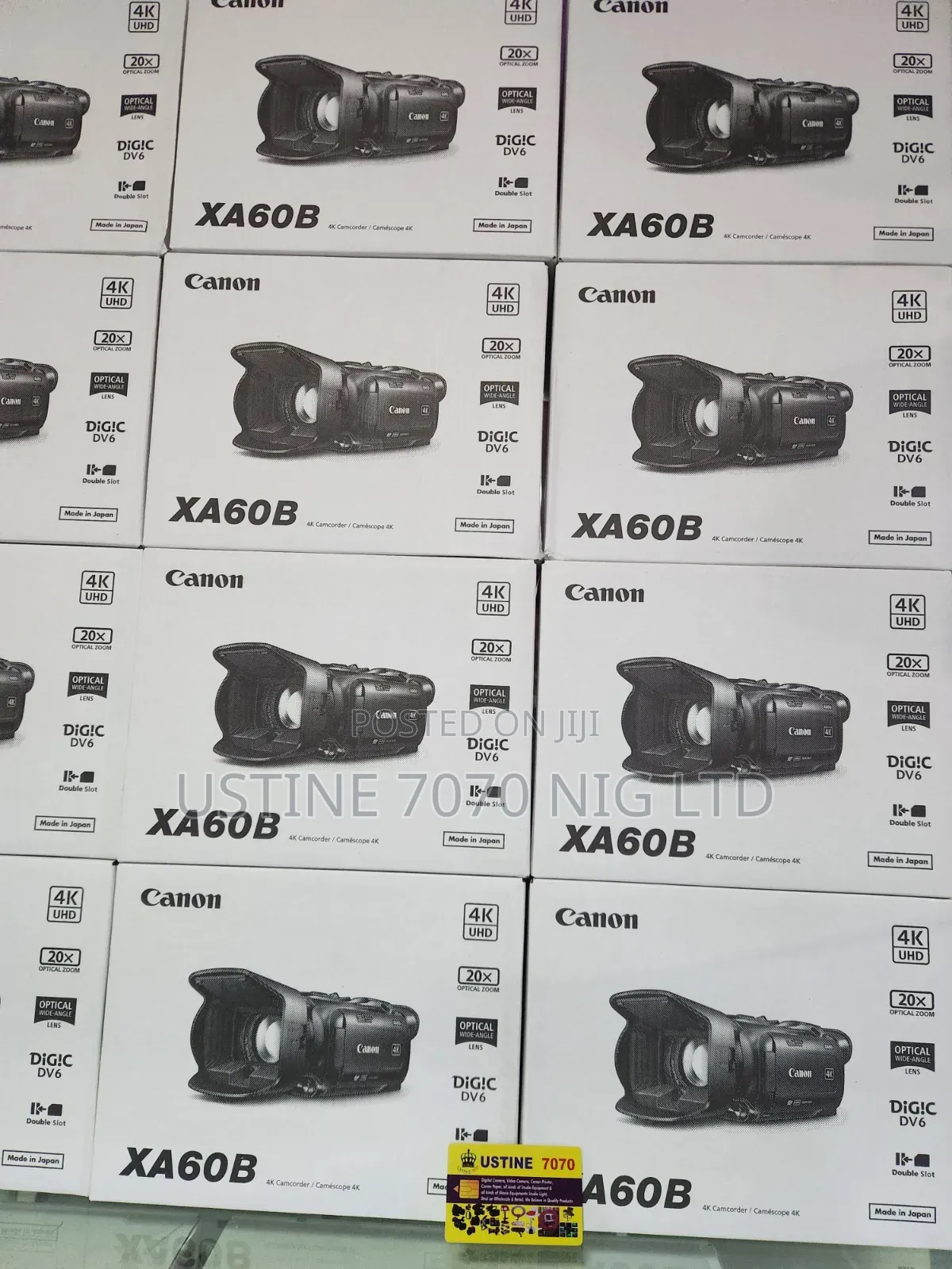 Xa60b Canon Video Camera (New)