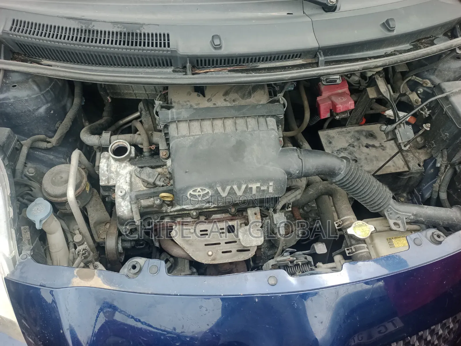 Toyota Yaris 2007 Blue