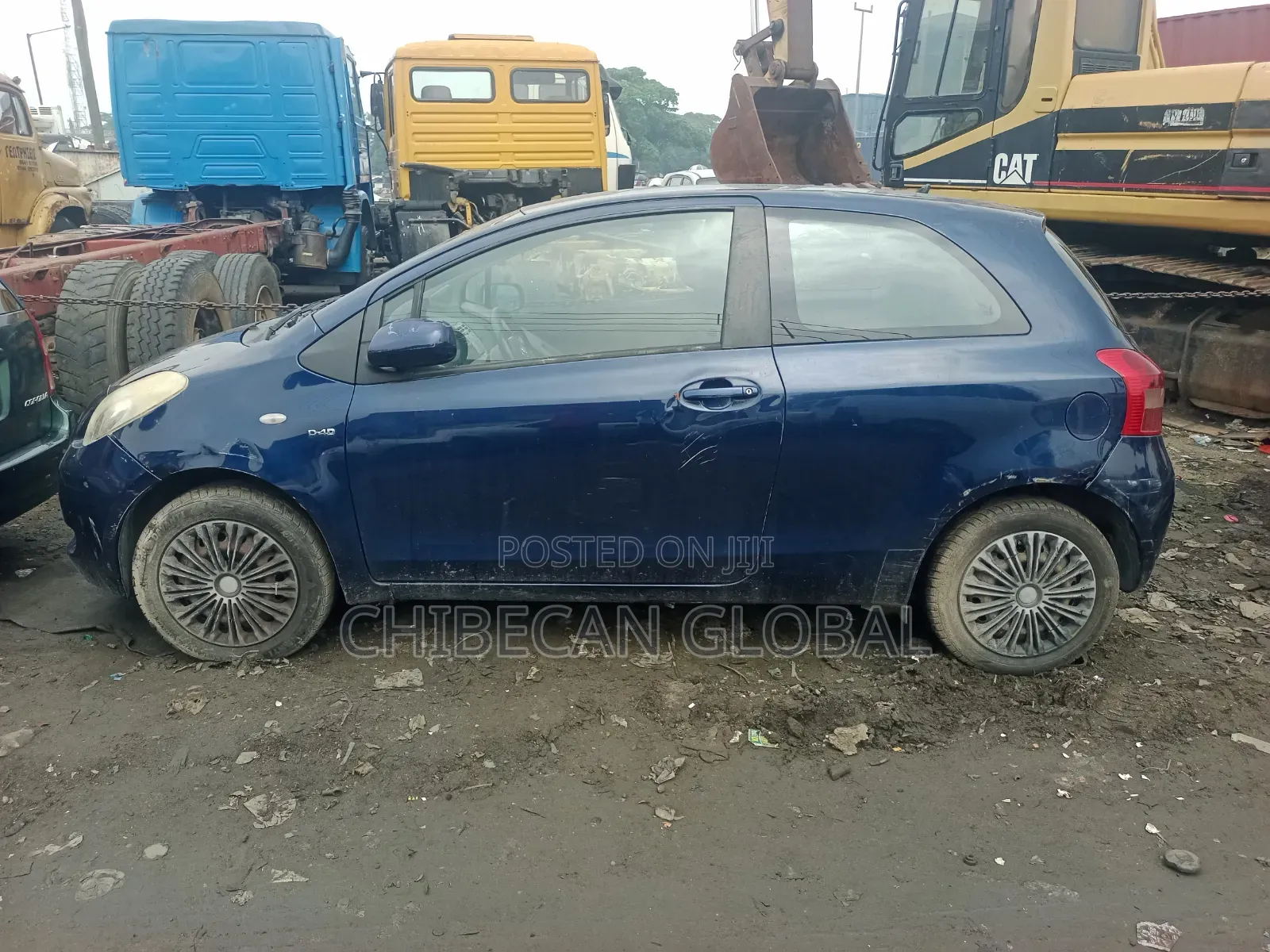 Toyota Yaris 2007 Blue