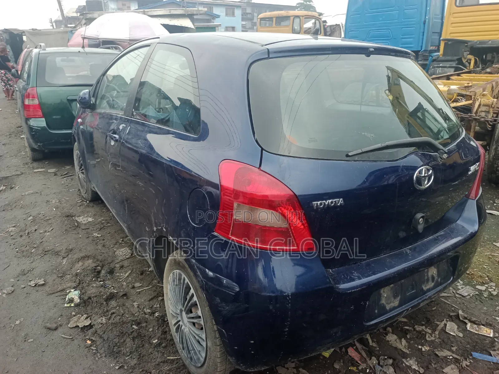 Toyota Yaris 2007 Blue