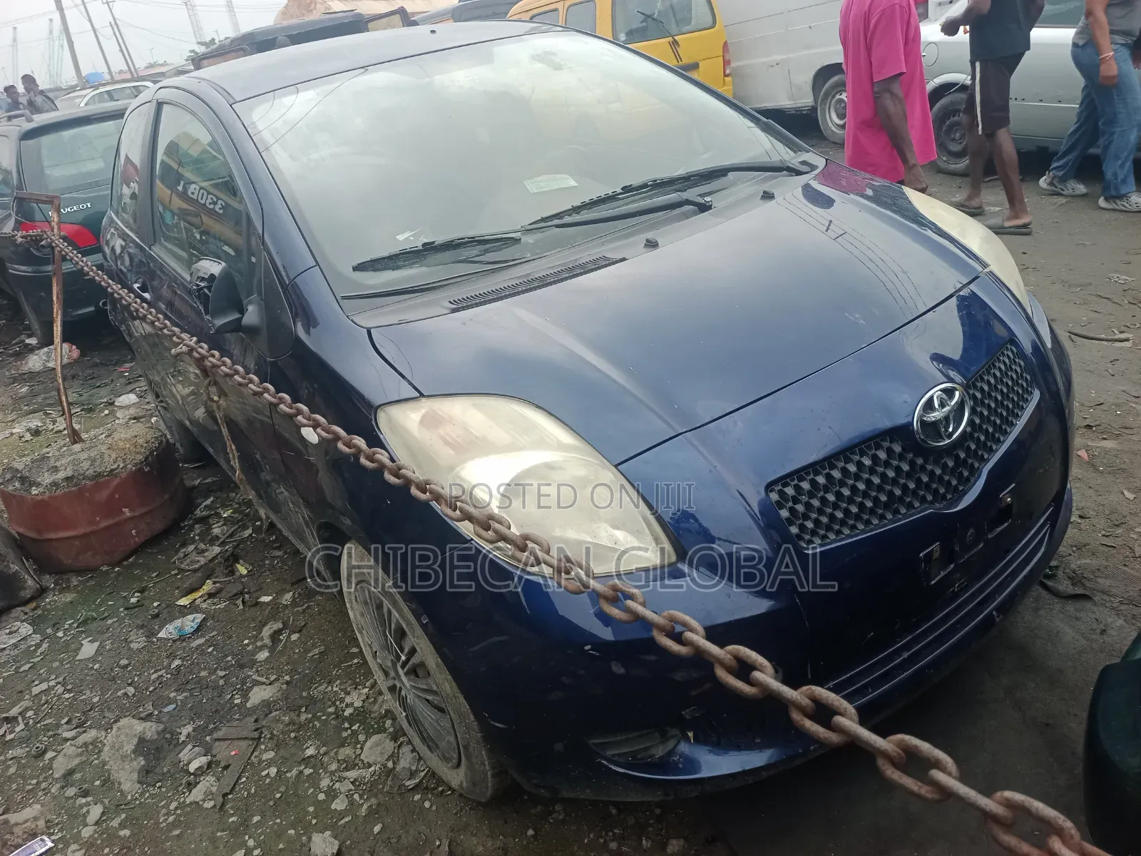 Toyota Yaris 2007 Blue