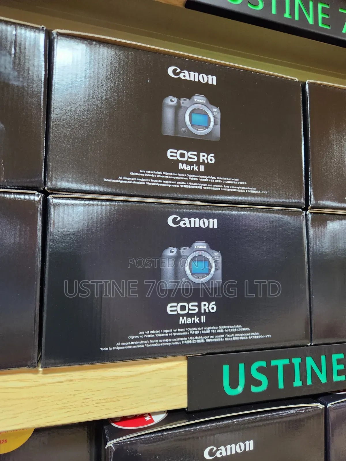 Eos R6 Mark Ii Body Canon Mirrorless Camera (New)