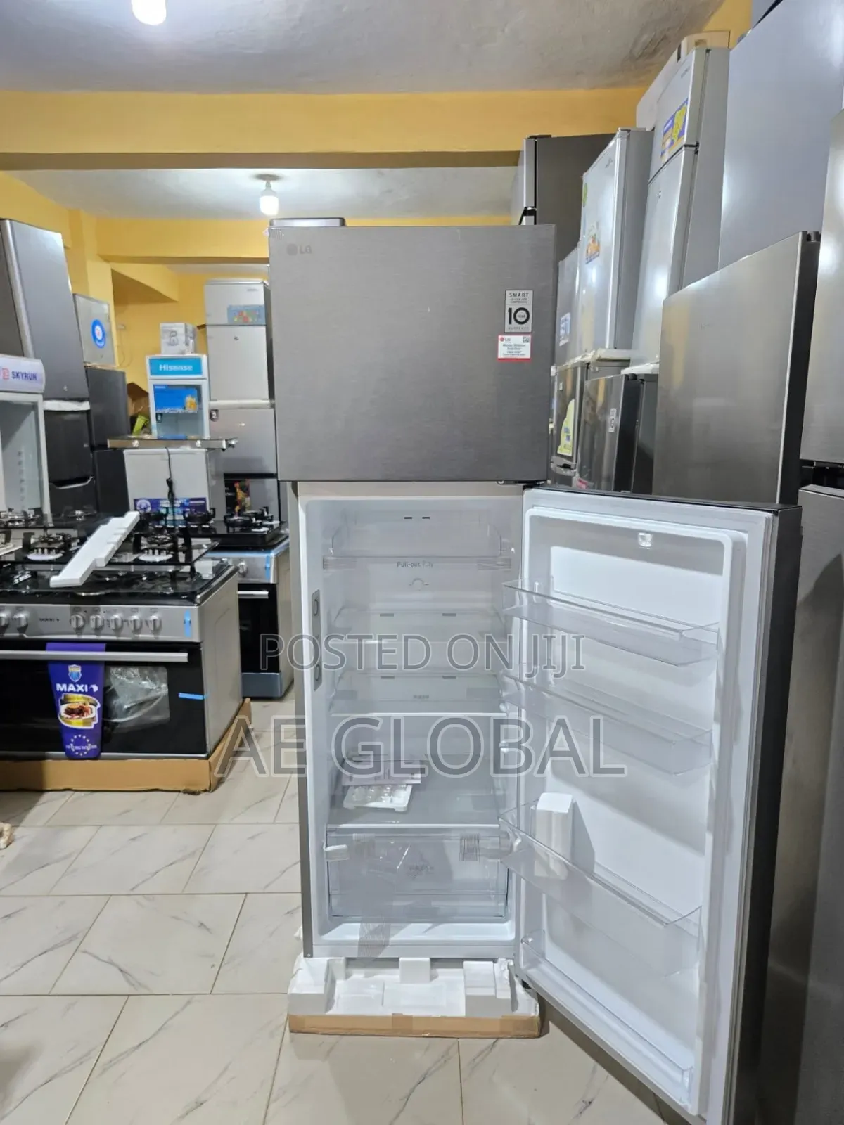 Lg Smart Inverter Double Door Refrigerator Ref: 262pqgb 287lt