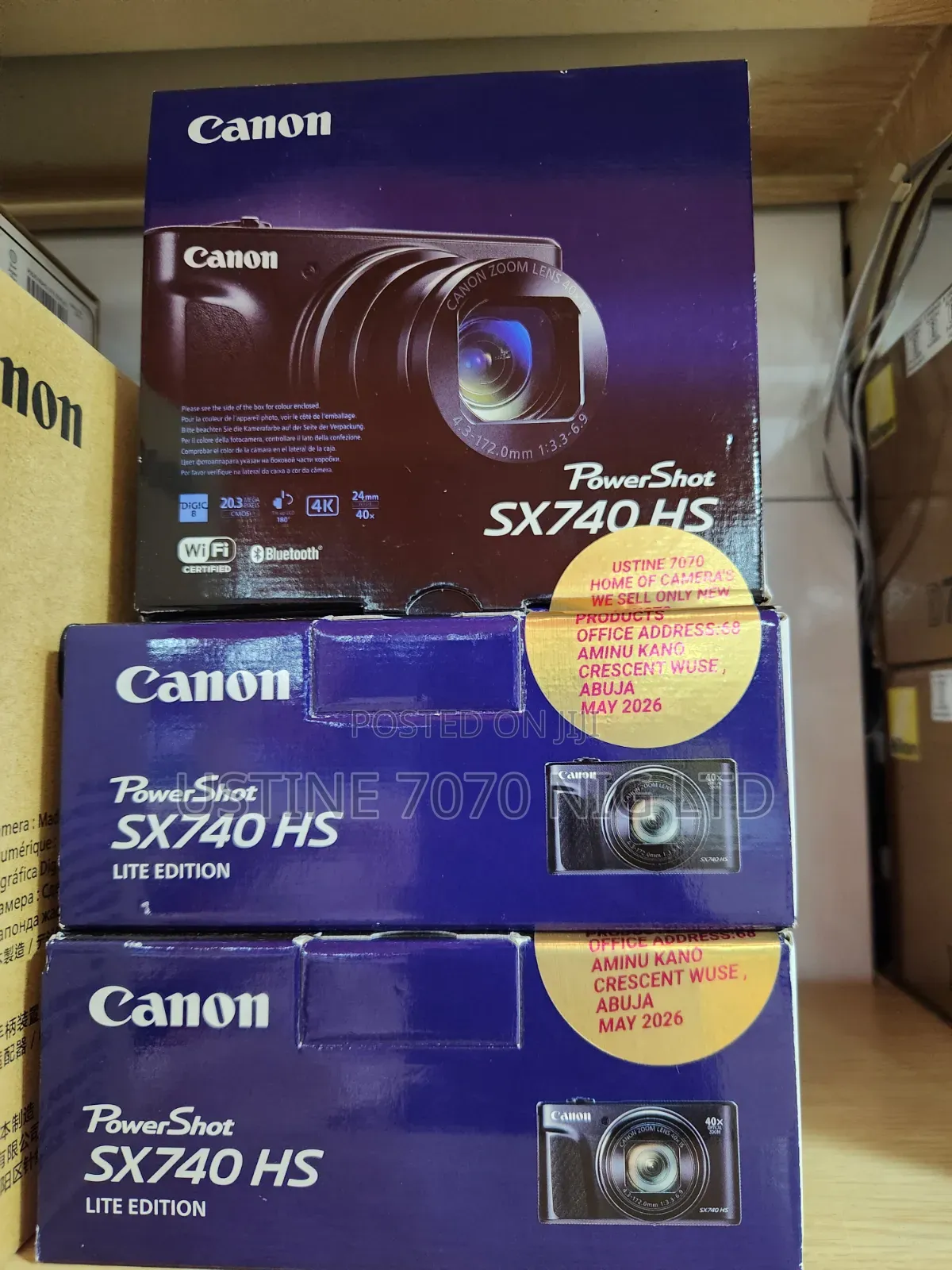 Sx 740 Canon Camera (New)