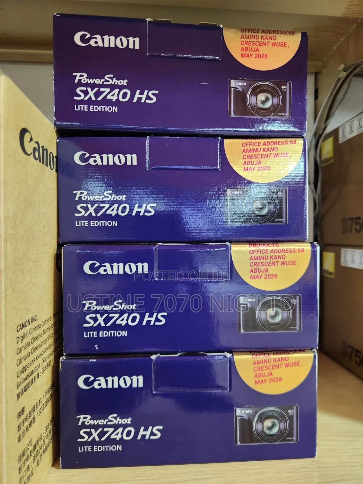 Sx 740 Canon Camera (New)