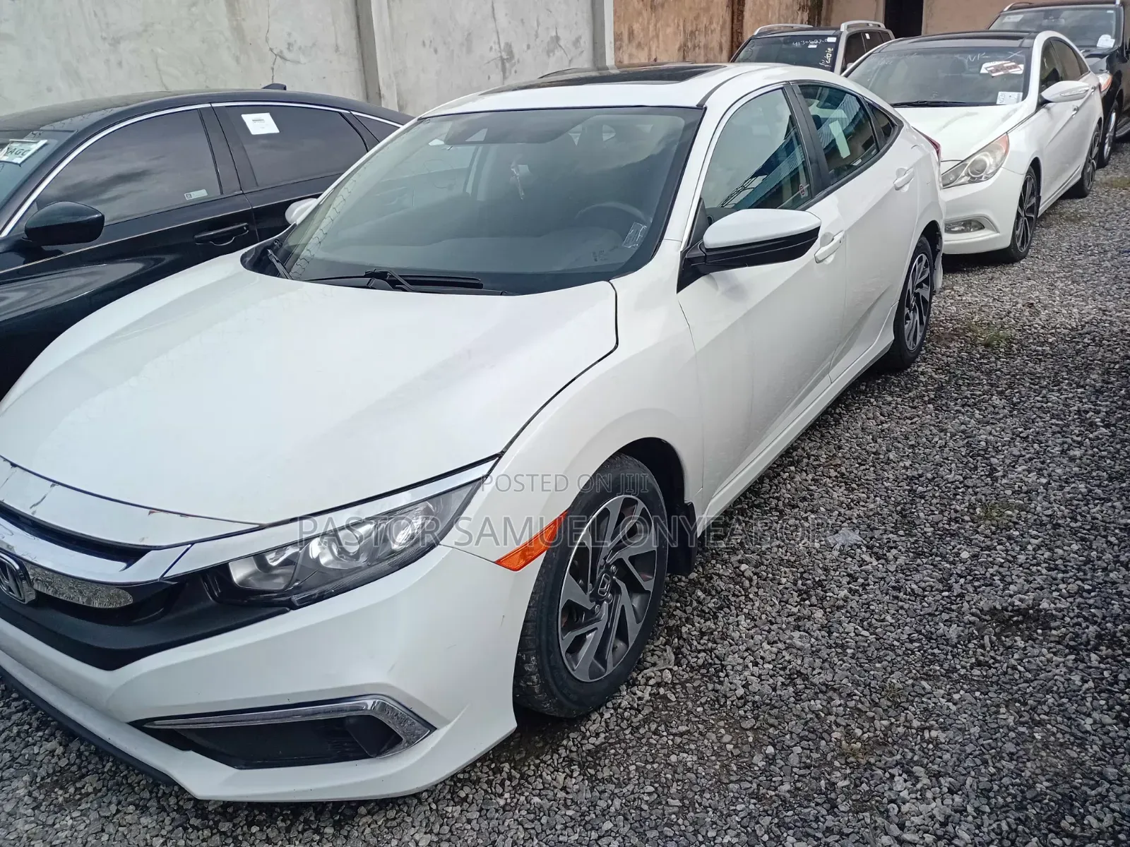 Honda Civic Sport Sedan 2019 White