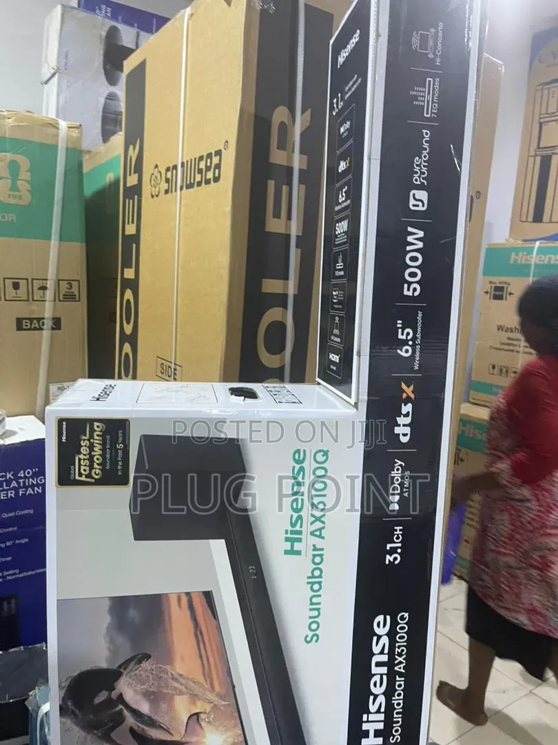 Hisense 500w Soundbar With Advanced Audio Technology