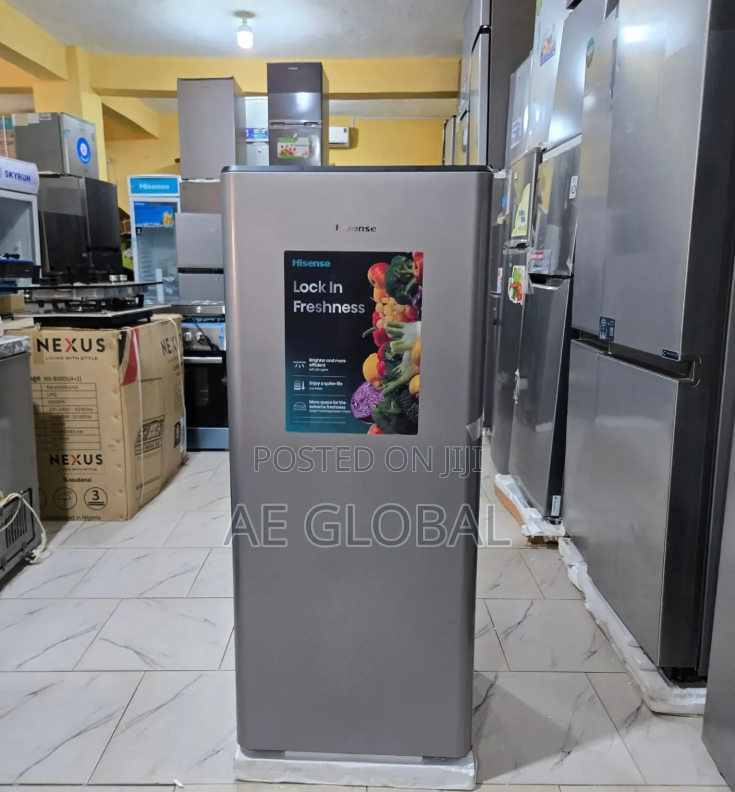 Hisense Single Door Refrigerator Model: Ref 23rsdr 179l