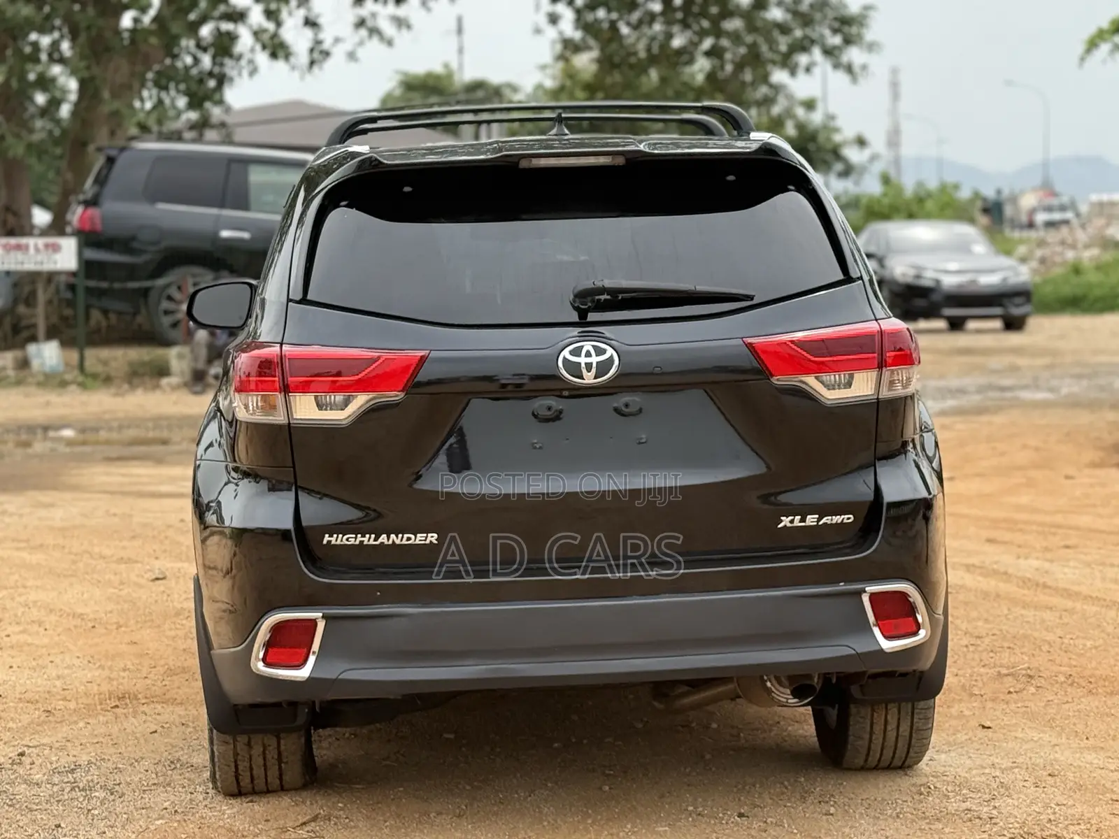 Toyota Highlander XLE V6 4x4 (3.5L 6cyl 6A) 2016 Black