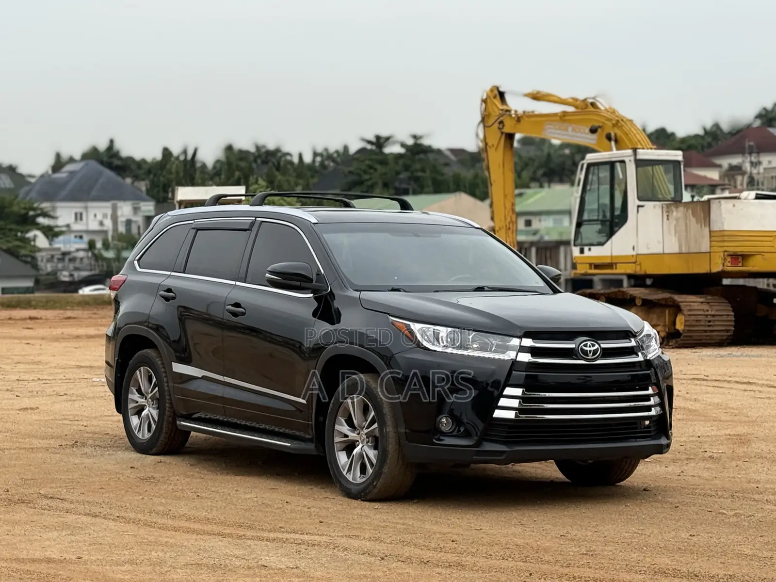 Toyota Highlander XLE V6 4x4 (3.5L 6cyl 6A) 2016 Black