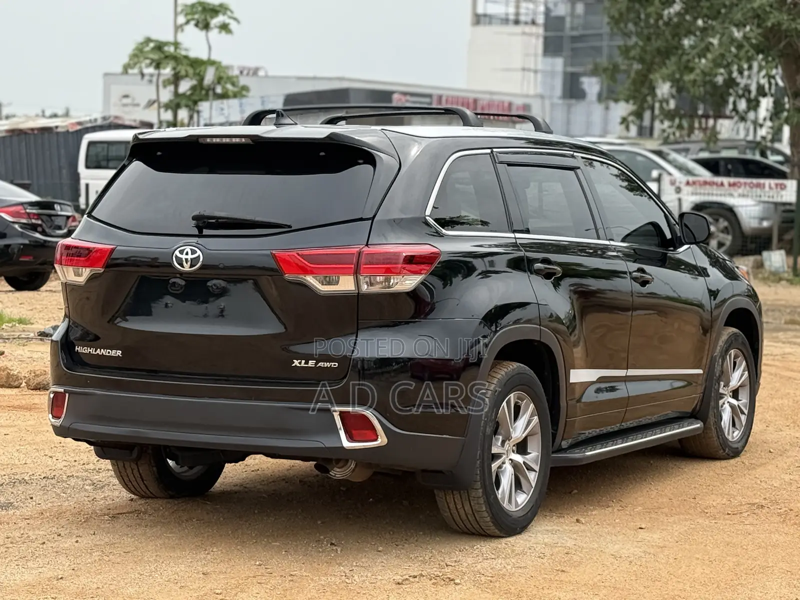 Toyota Highlander XLE V6 4x4 (3.5L 6cyl 6A) 2016 Black