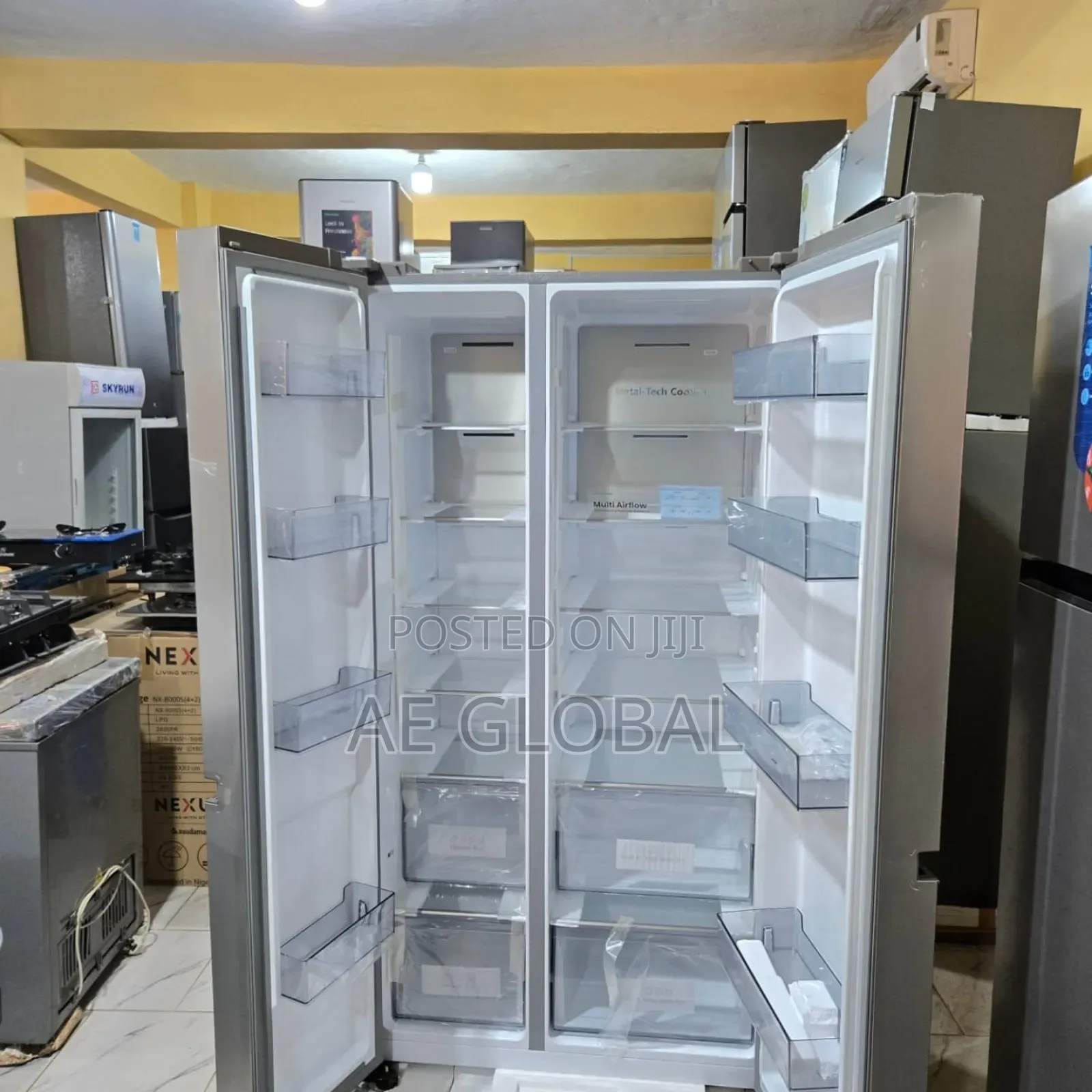 Hisense Inverter Side-by-Side Refrigerator Model: Ref 87ws 635lt