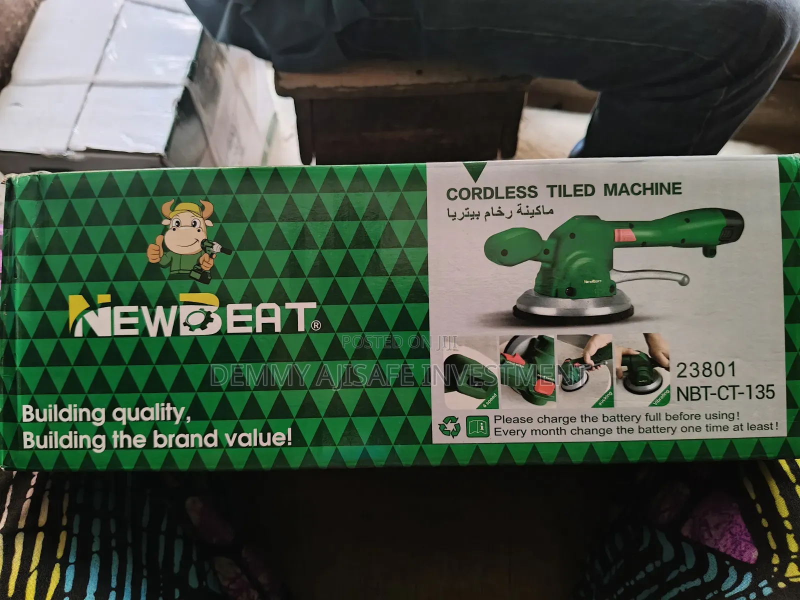 Cordless Tiled Machine 12v