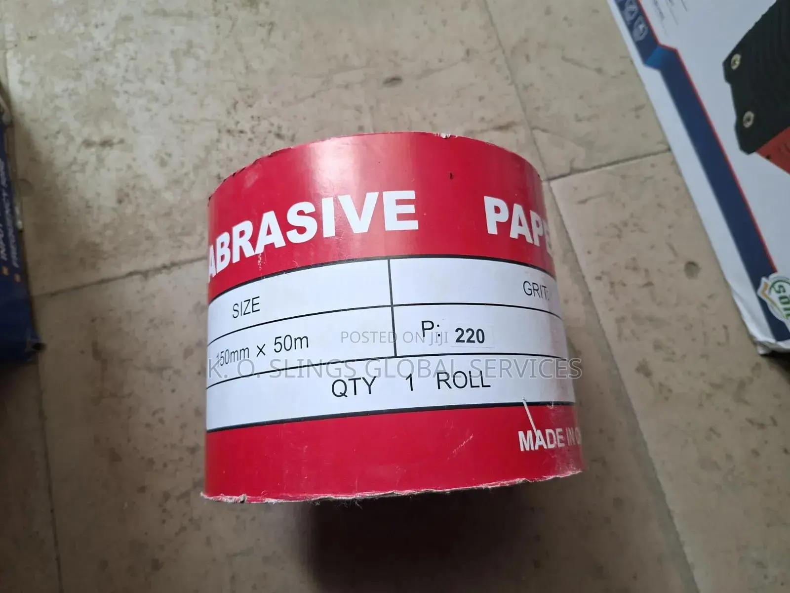Abrasive Paper (Sand Paper)Roll 150mm X 50m