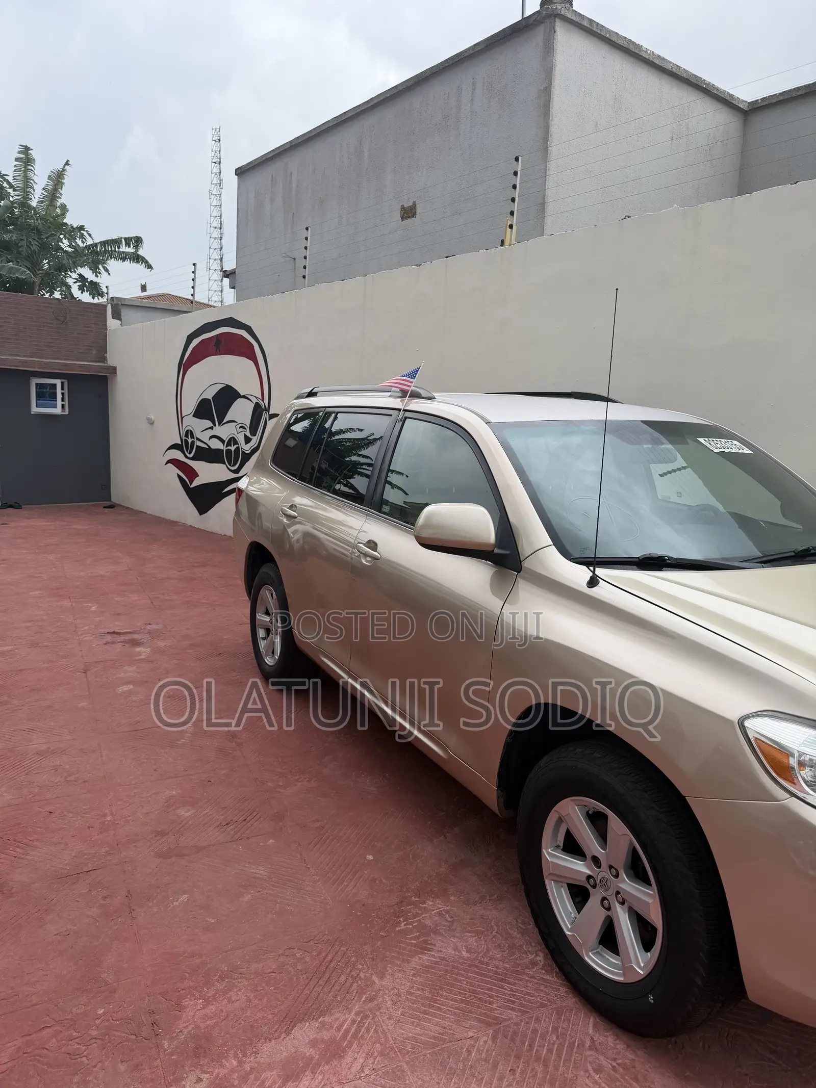 Toyota Highlander Sport 2008 Gold