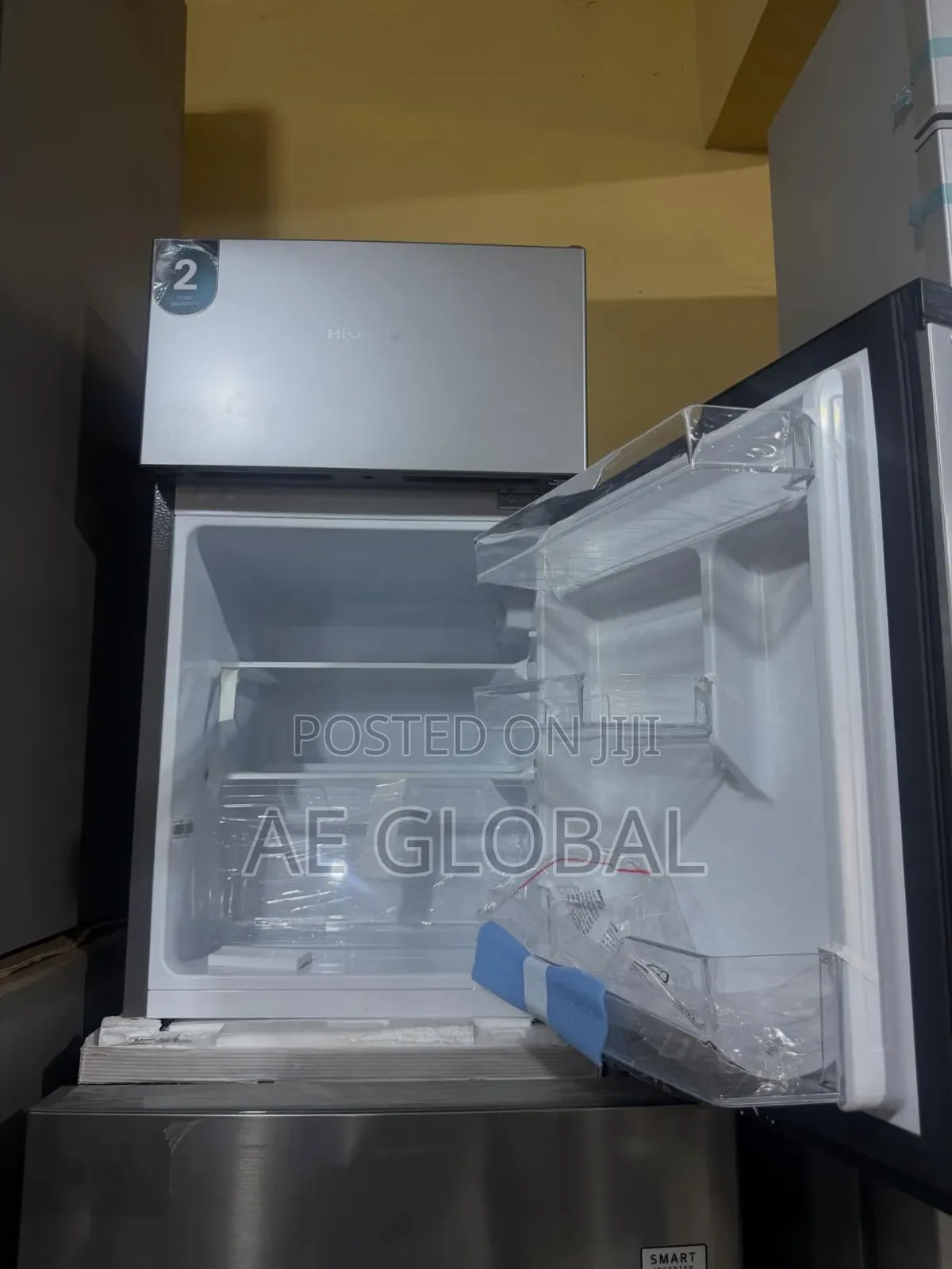 Hisense Double Door Refrigerator Model: Ref 120dr Gross Volume: 91l