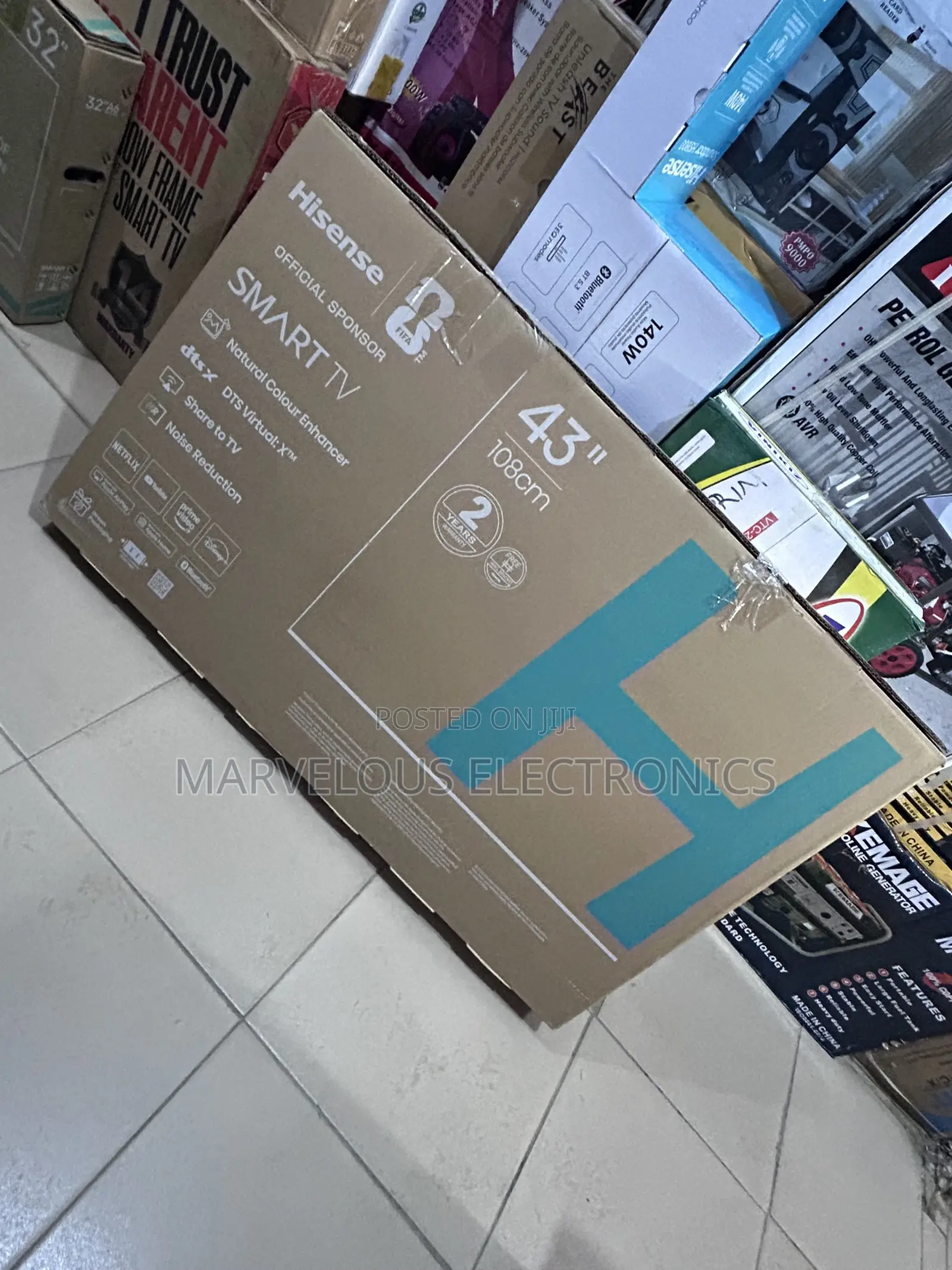 Brand New Hisense 43inch Smart Full Hd Smart Tv 2026 Model Warranty