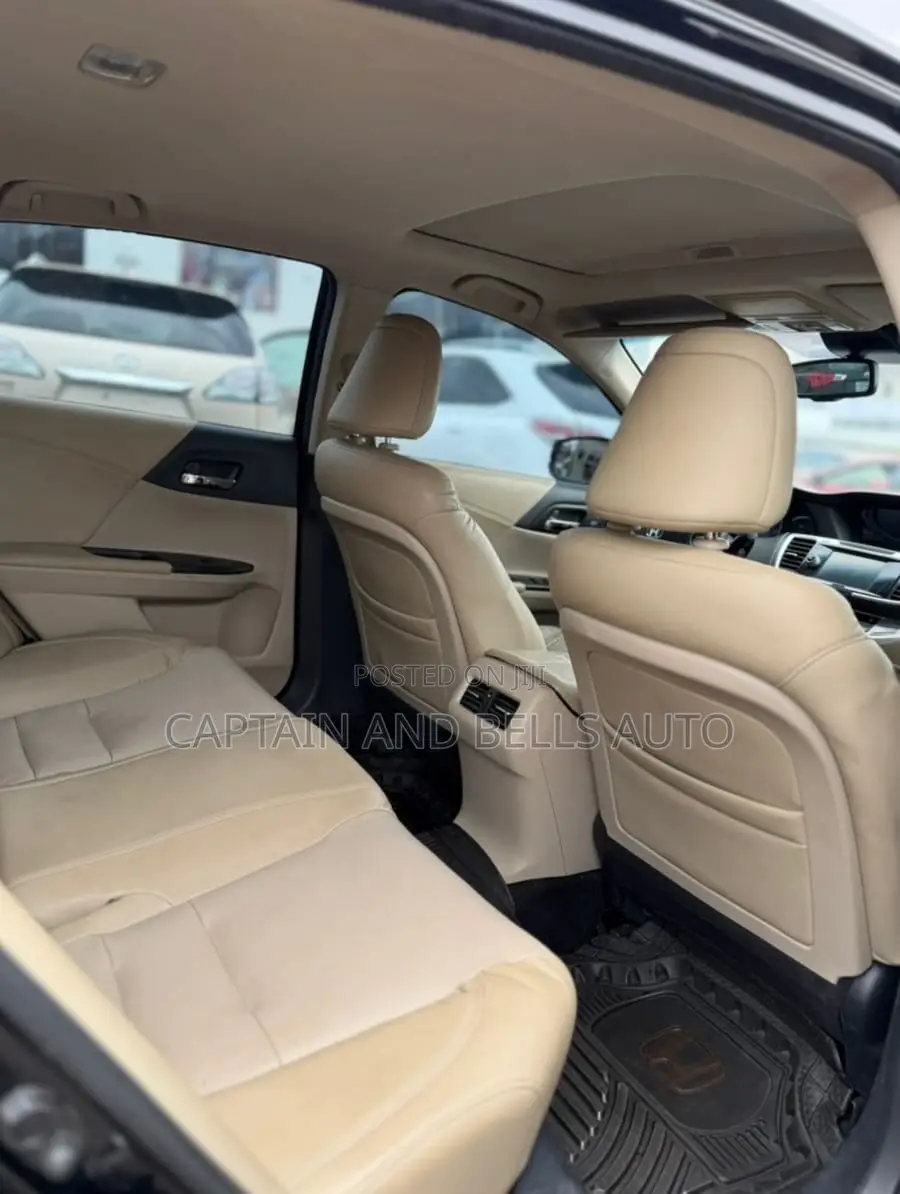 Honda Accord EX-L V-6 4dr Sedan w/Navigation (3.5L 6cyl 6A) 2014 Black