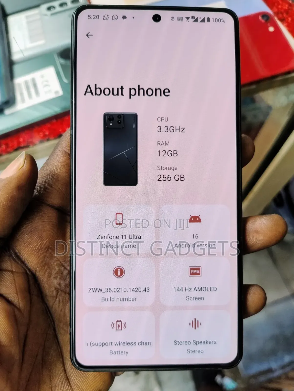 Asus Zenfone 11 Ultra 256 GB Black