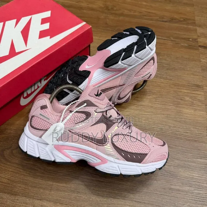 Nike Pink Retro Runner Mesh Sneakers