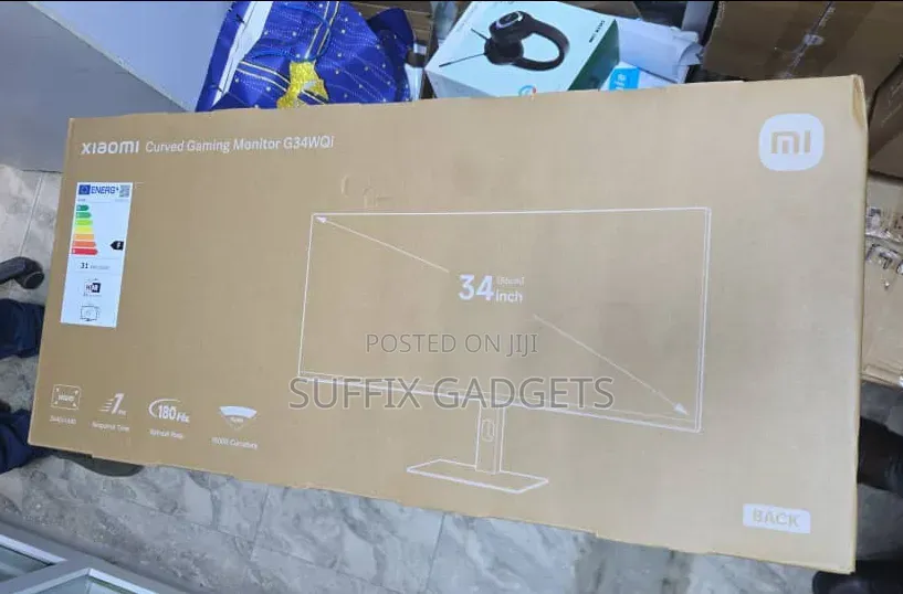 Xiaomi G34wqi 34-Inch 180 Hz Gaming Monitor
