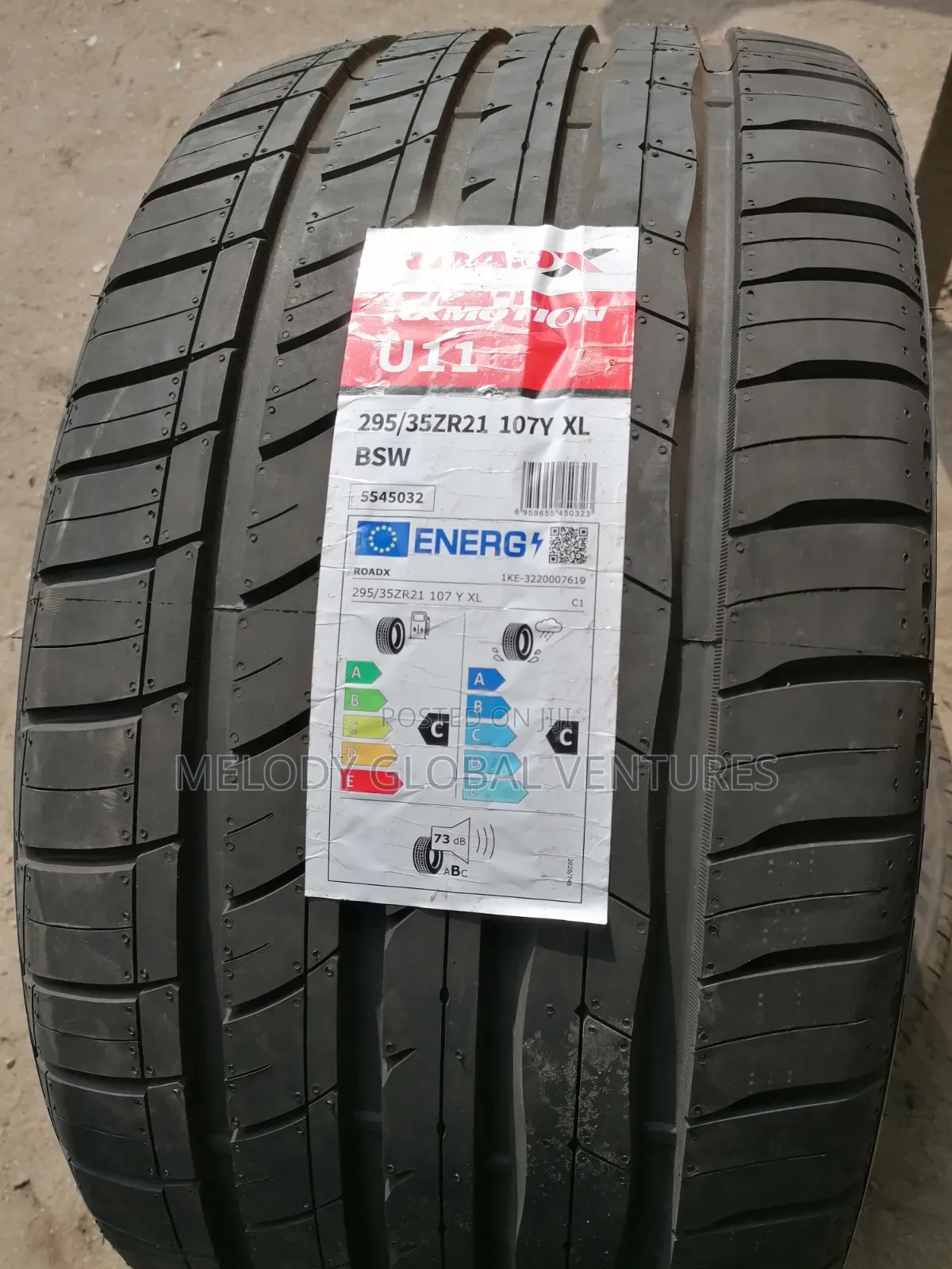 295/35r21 Roadx Tires or Rxmotion Uii Tires