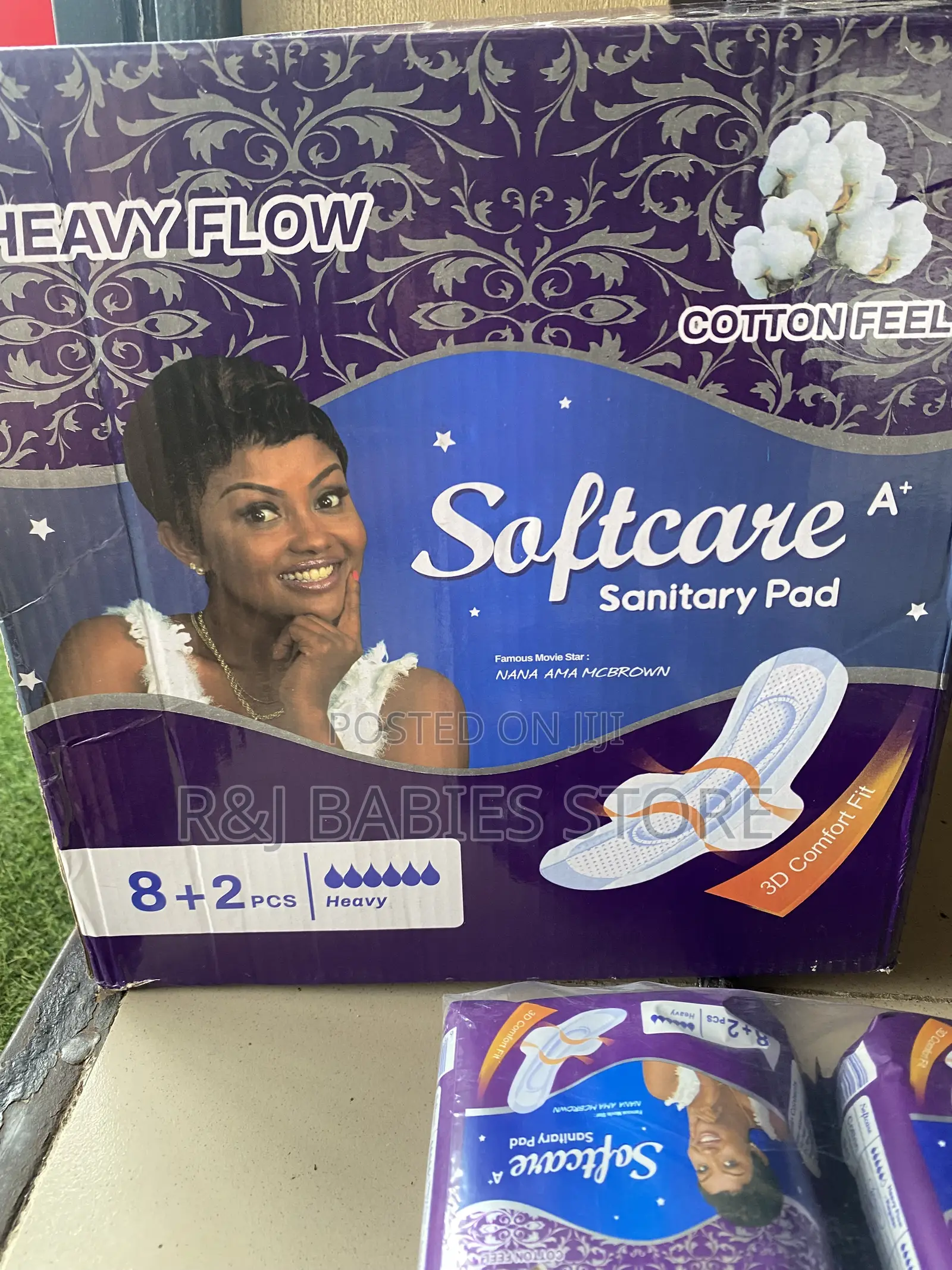 A Carton of Softcare A+ Heavy Flow Sanitary Pad