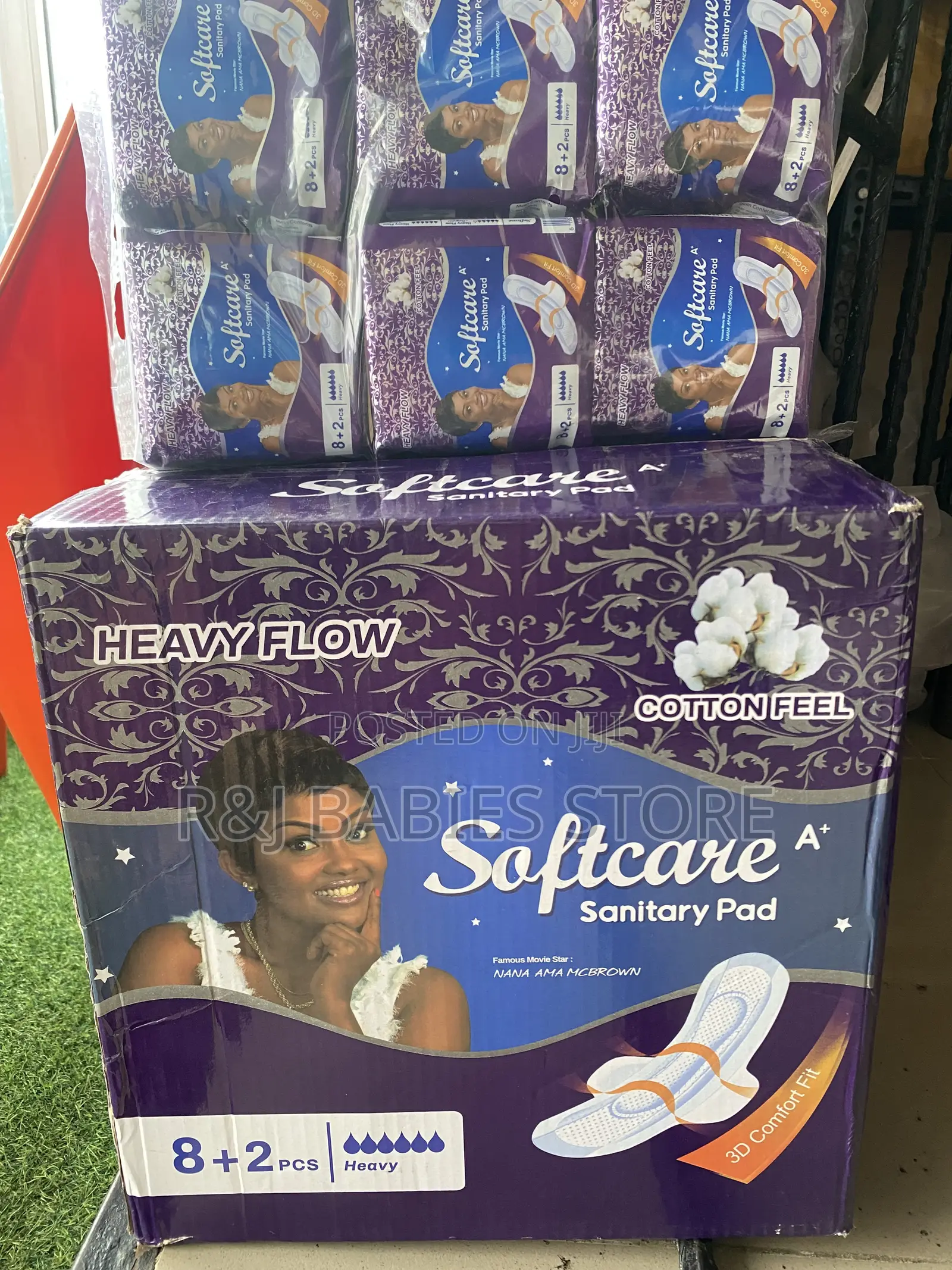 A Carton of Softcare A+ Heavy Flow Sanitary Pad
