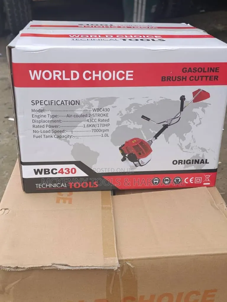 2 Stroke World Choice Gasoline Brush Cutter,