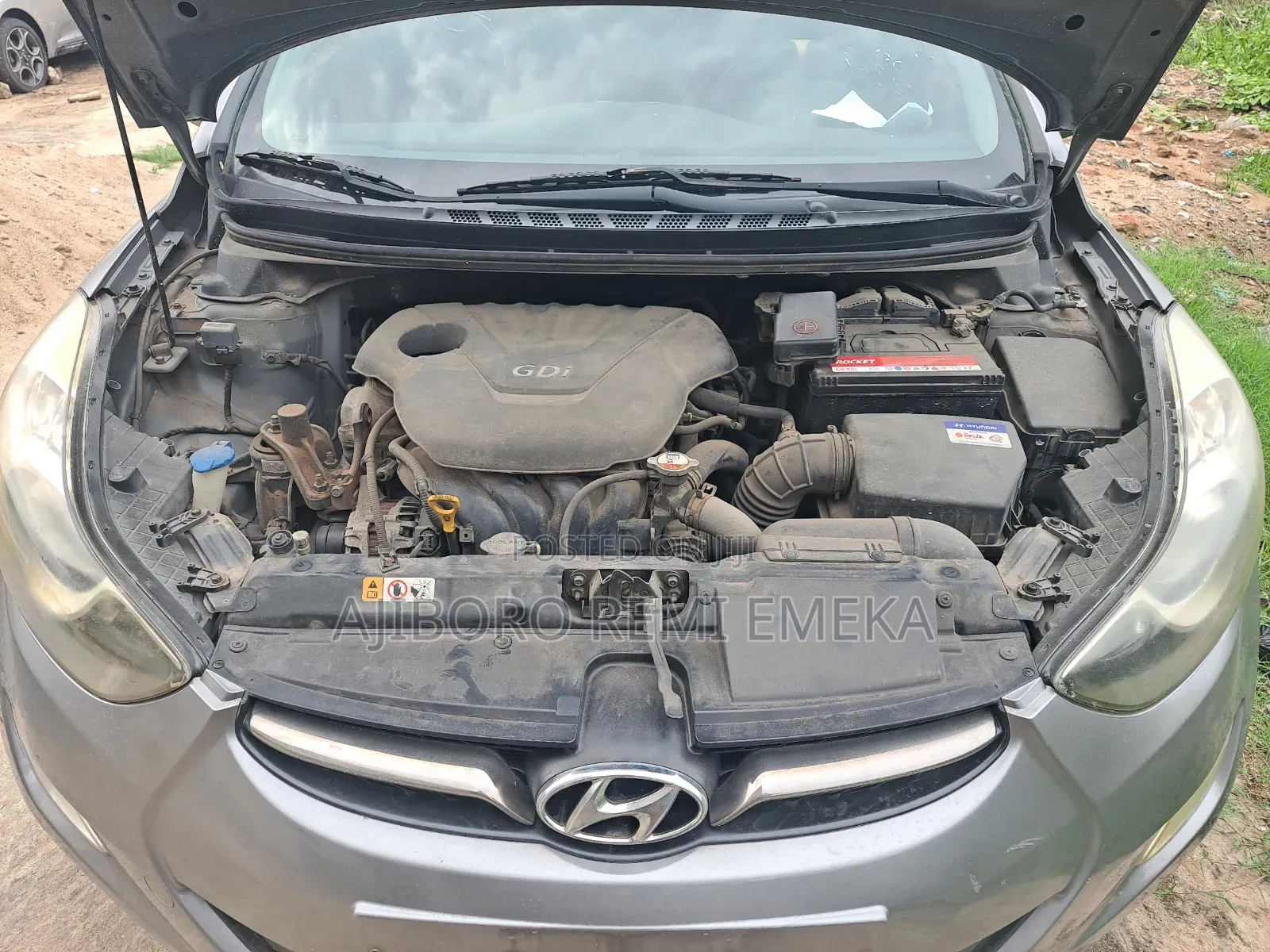 Hyundai Avante 2012 Beige