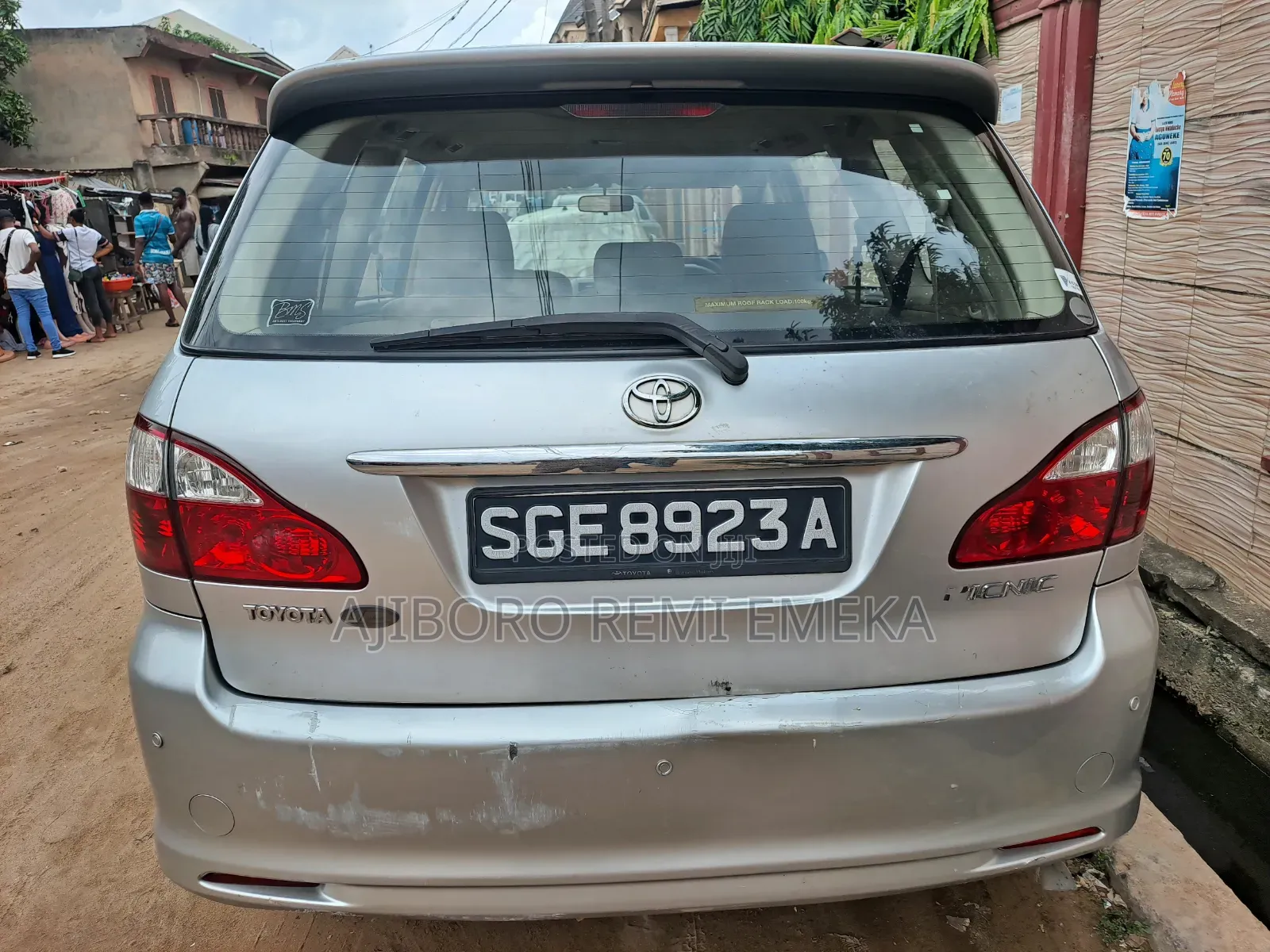 Toyota Picnic 2.0 FWD 2007 Silver
