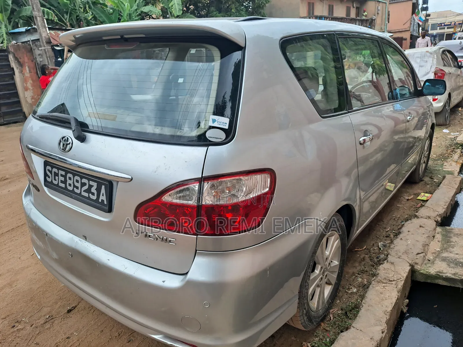 Toyota Picnic 2.0 FWD 2007 Silver